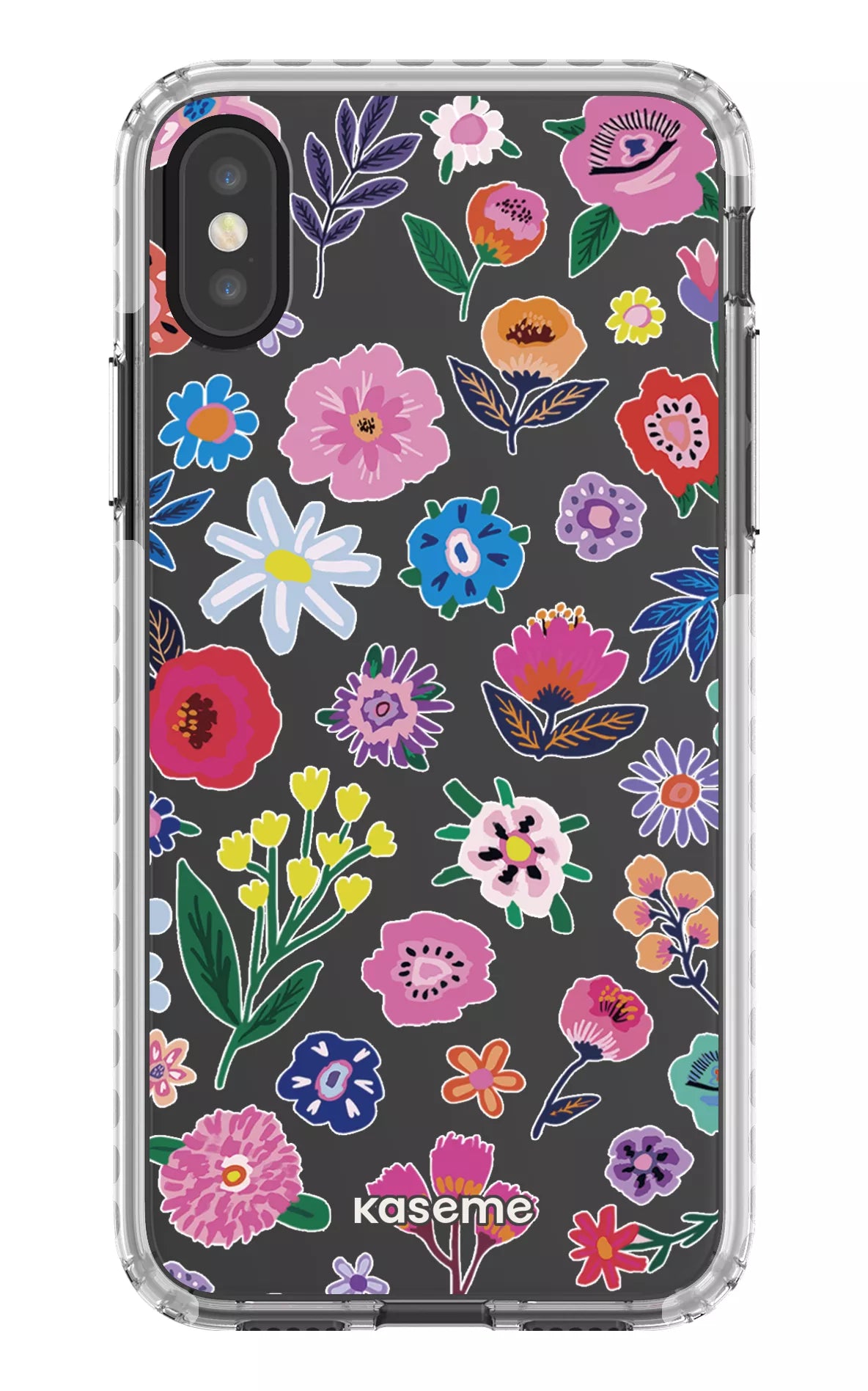 iPhone X/Xs Clear Case - White Aura Clear Case -