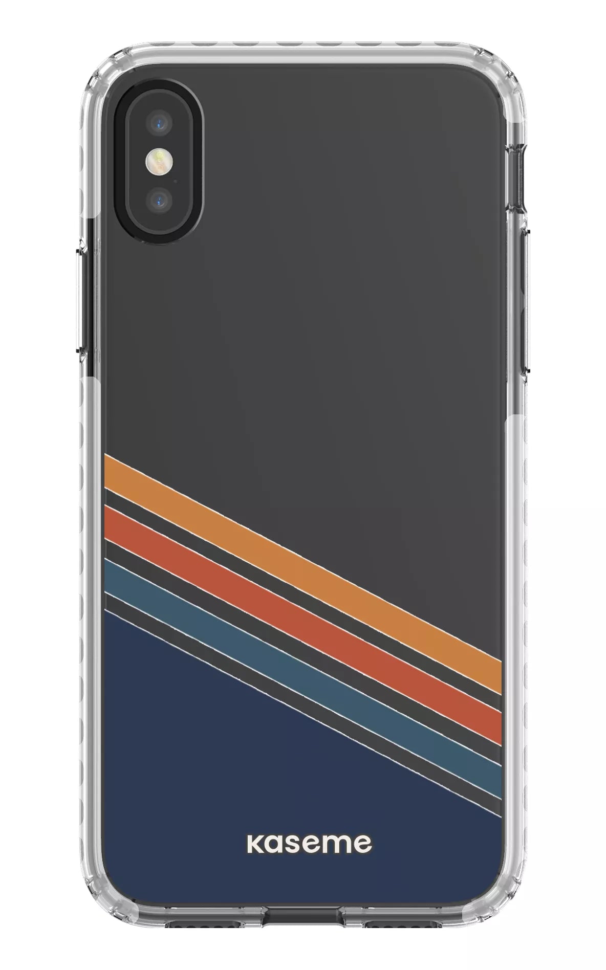 iPhone X/Xs Clear Case - White Bitter Clear Case -