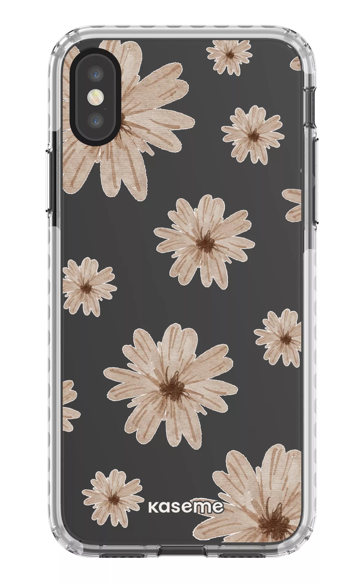 iPhone X/Xs Clear Case - White Delicate Dreams Clear Case -