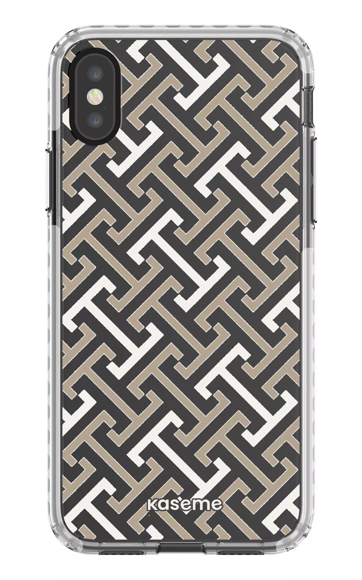 iPhone X/Xs Clear Case - White Elite Clear Case -