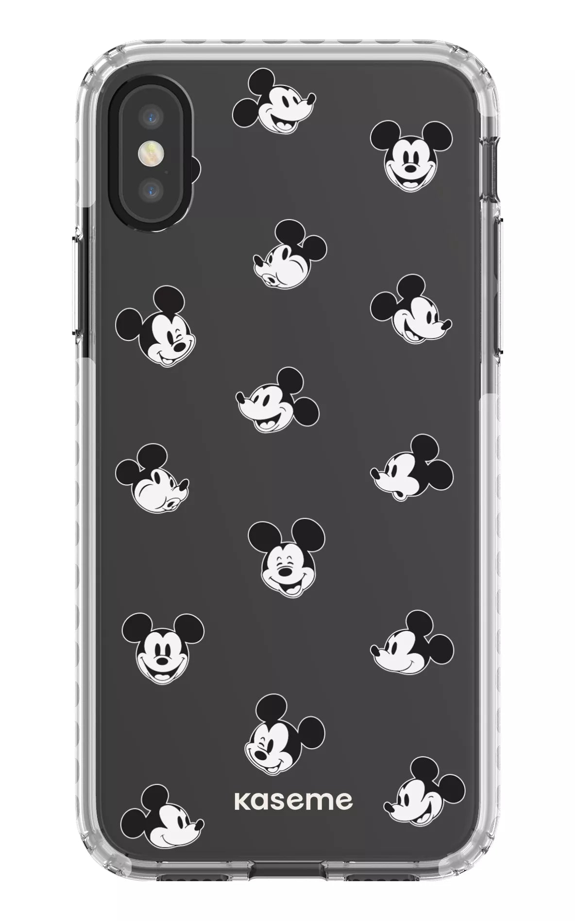 iPhone X/Xs Clear Case - White Joyland Clear Case -