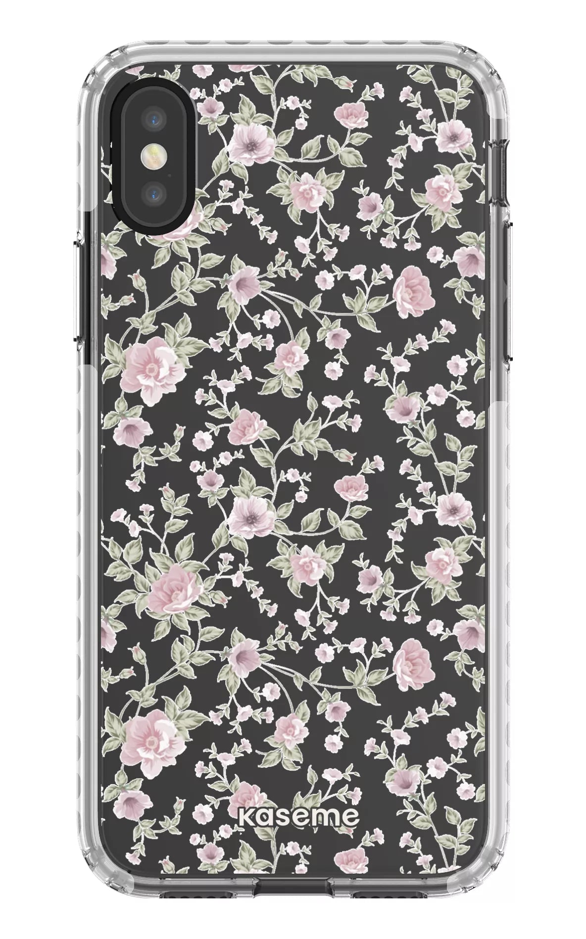 iPhone X/Xs Clear Case - White La Vie en Rose Clear Case -