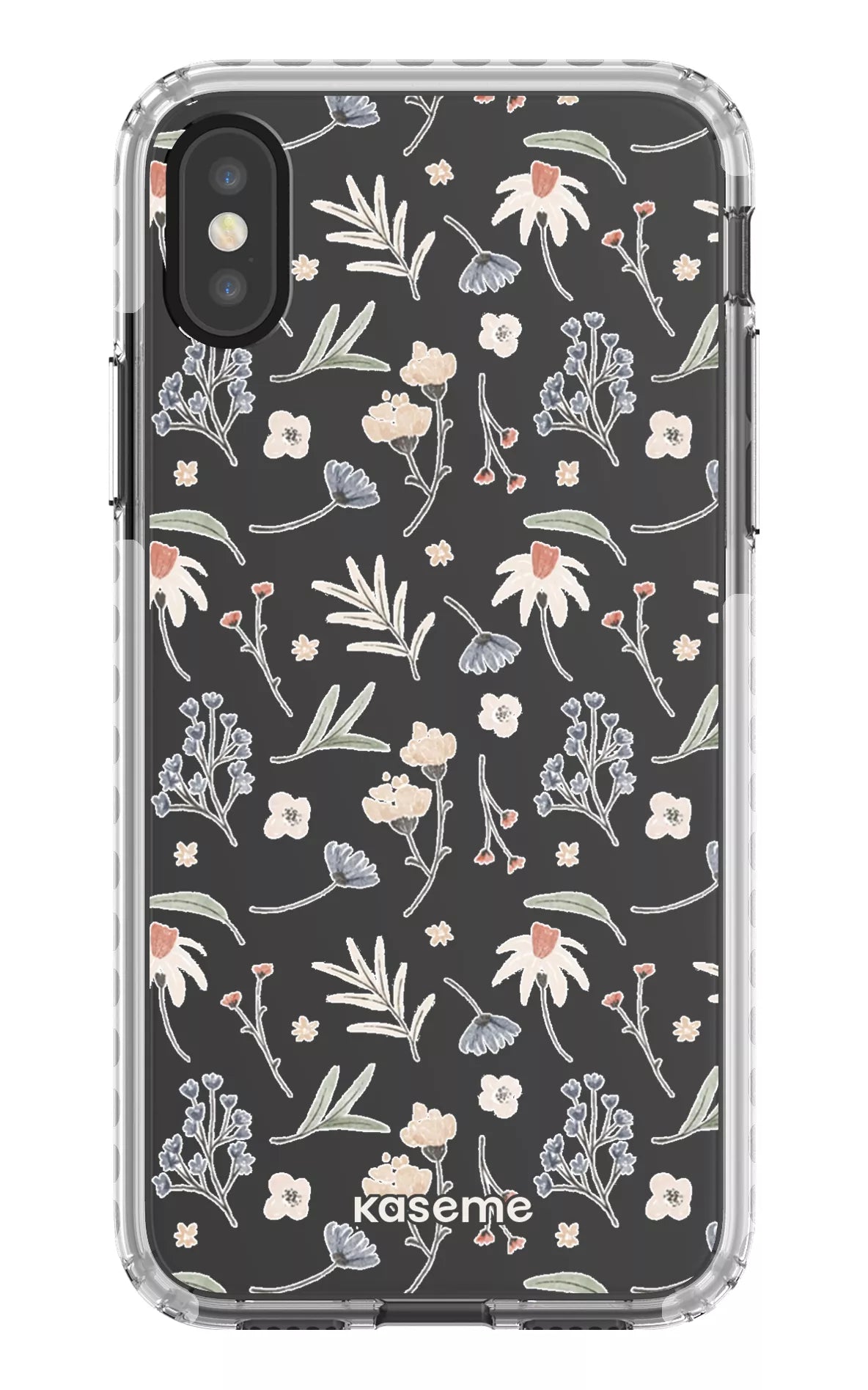 iPhone X/Xs Clear Case - White Mia Clear Case -