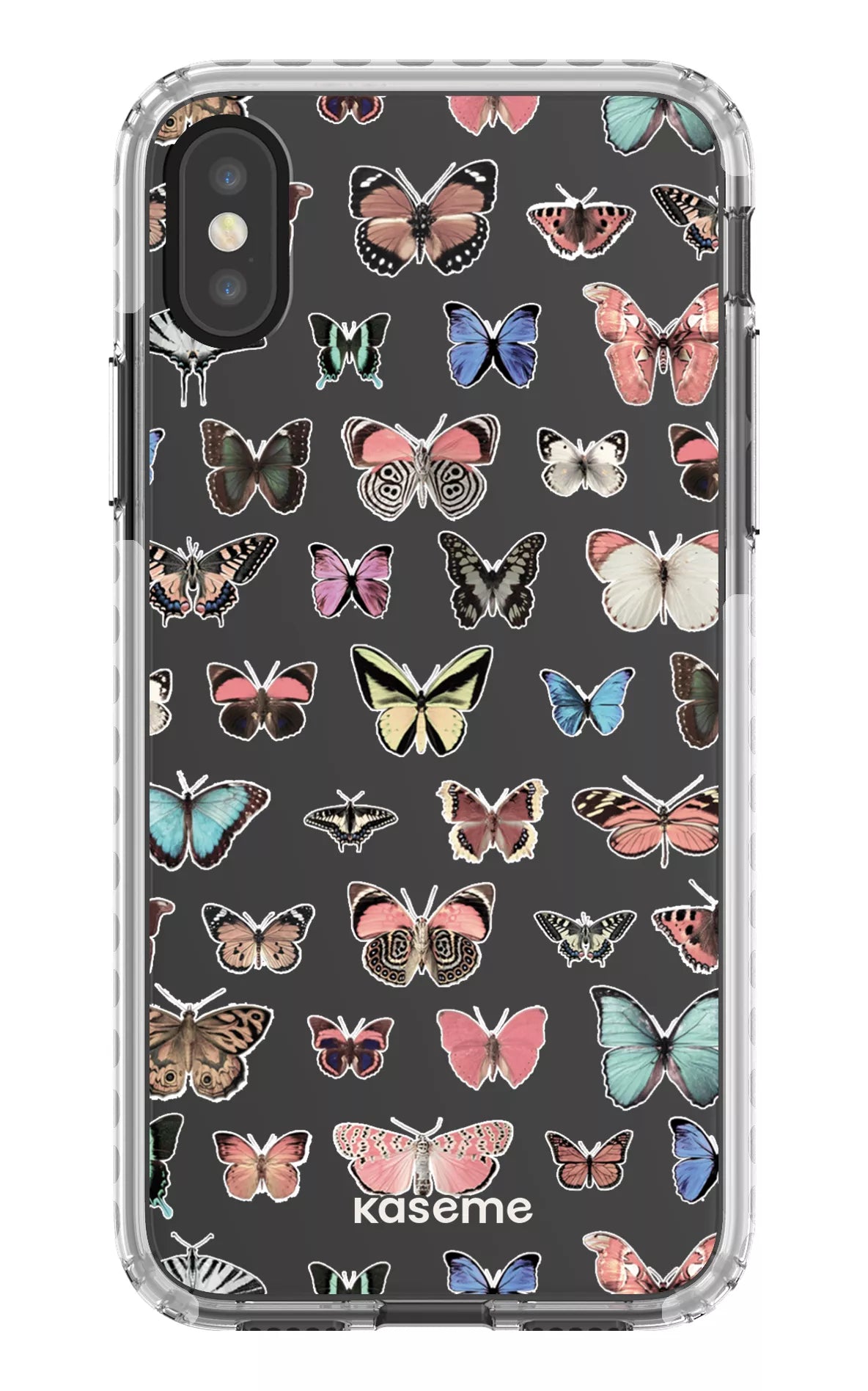 iPhone X/Xs Clear Case - White Paloma Clear Case -