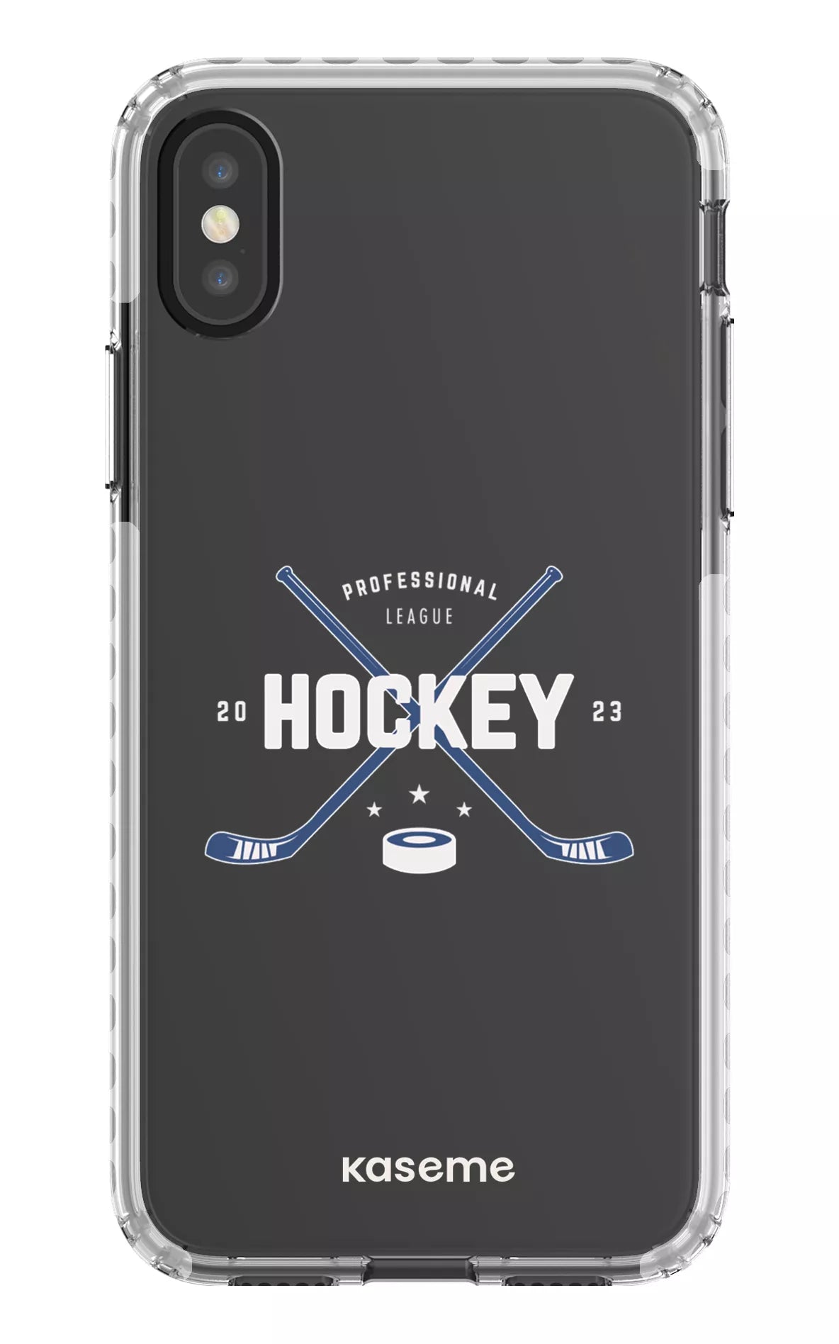 iPhone X/Xs Clear Case - White Playoffs Clear Case -