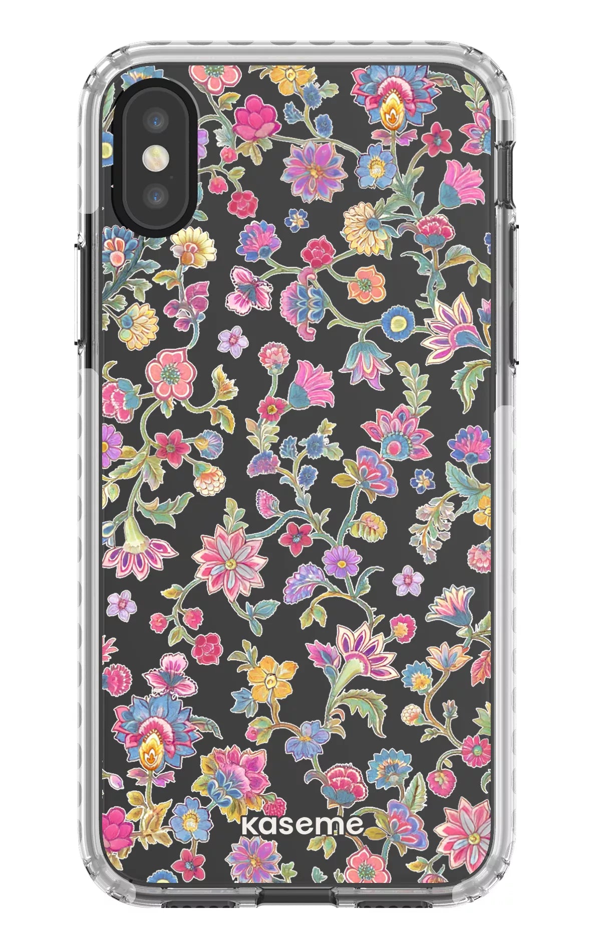 iPhone X/Xs Clear Case - White Secret Garden Clear Case -