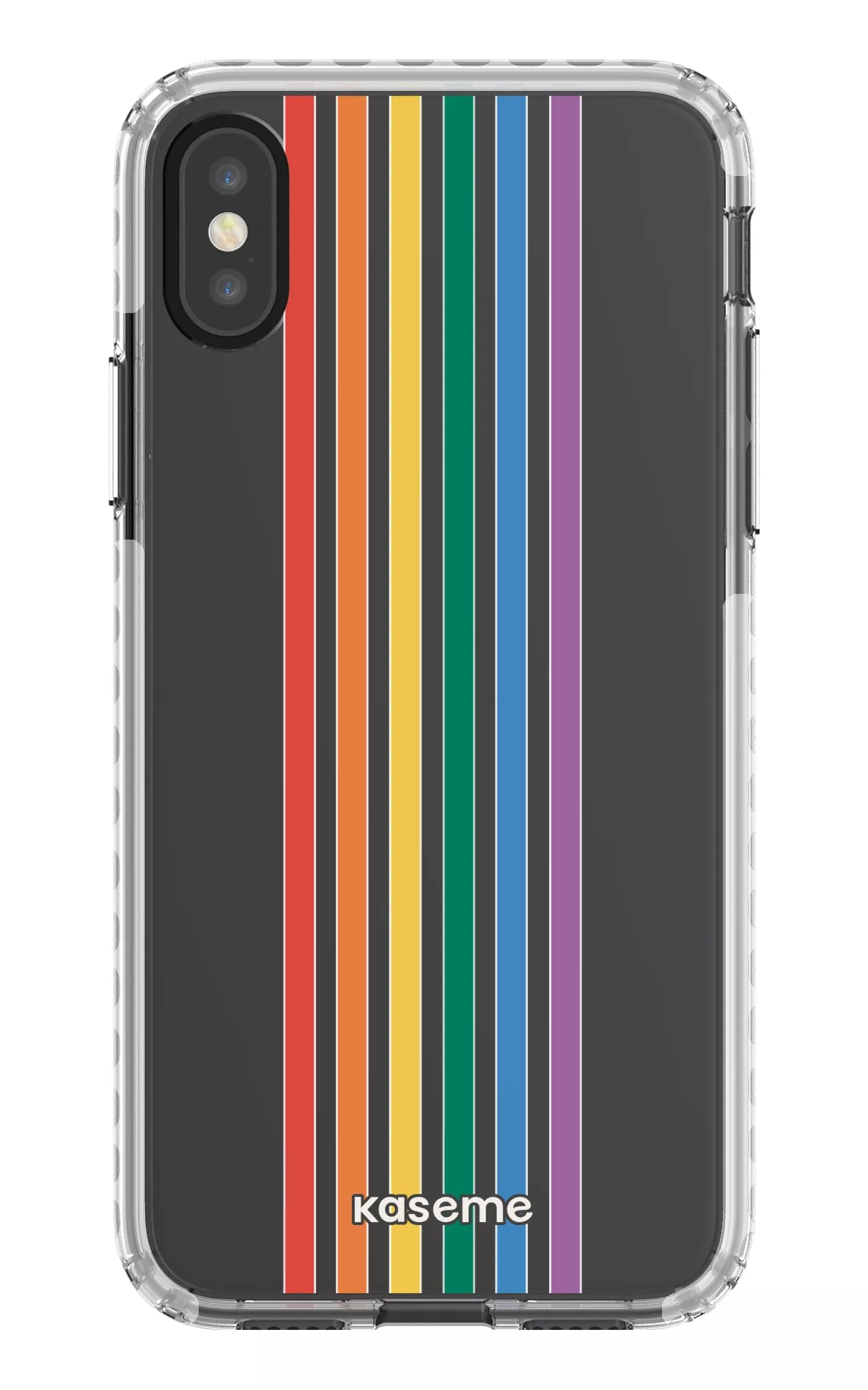 iPhone X/Xs Clear Case - White We're coming out Clear Case -