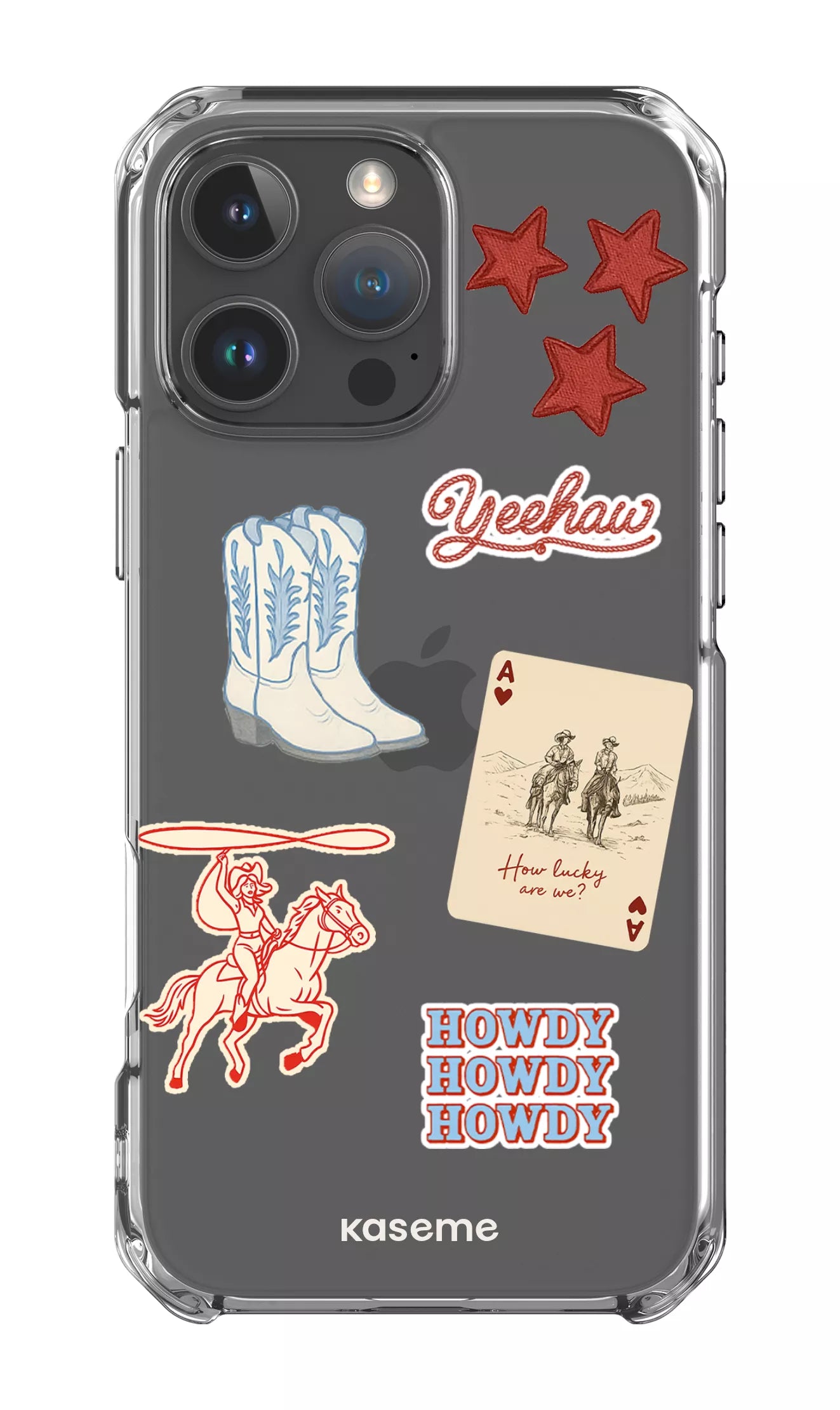  Yeehaw Clear Case -