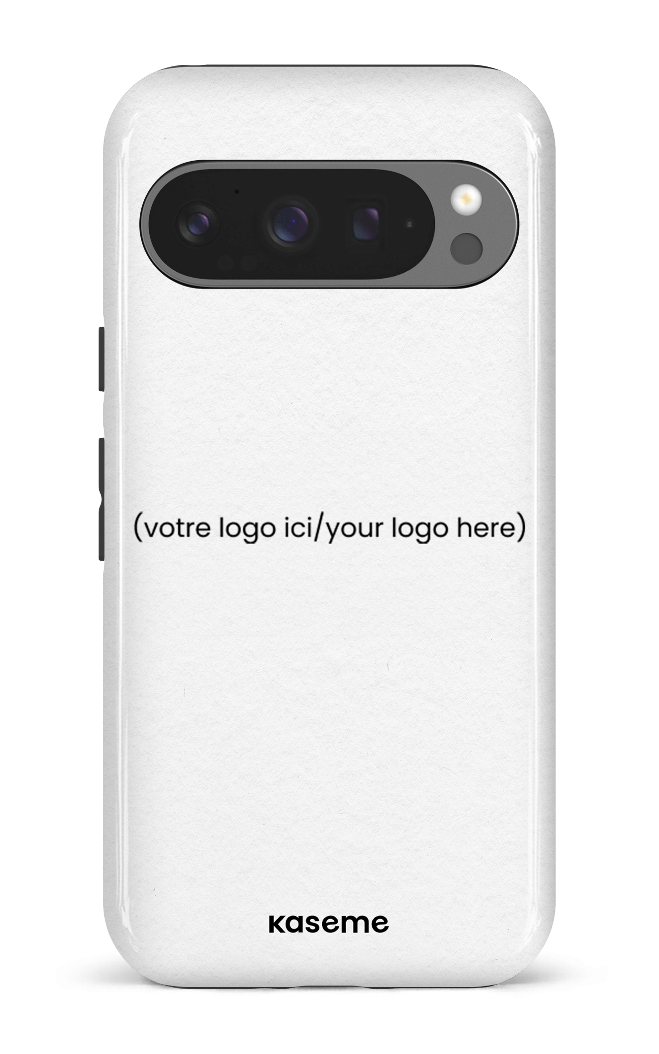 Google Pixel 9 Pro Impact (Gloss) Votre logo ici / Your logo here white -