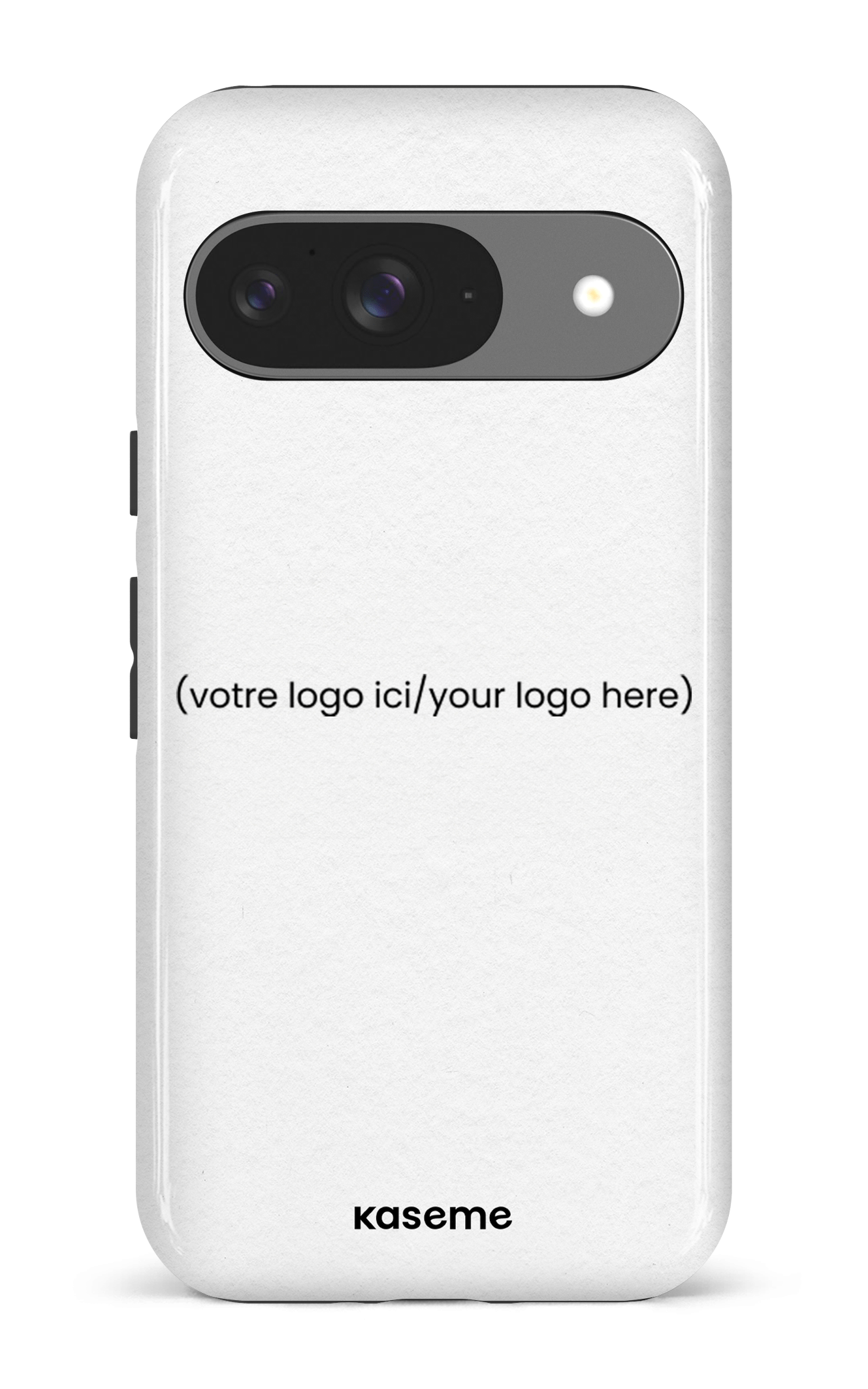 Google Pixel 9 Impact (Gloss) Votre logo ici / Your logo here white -