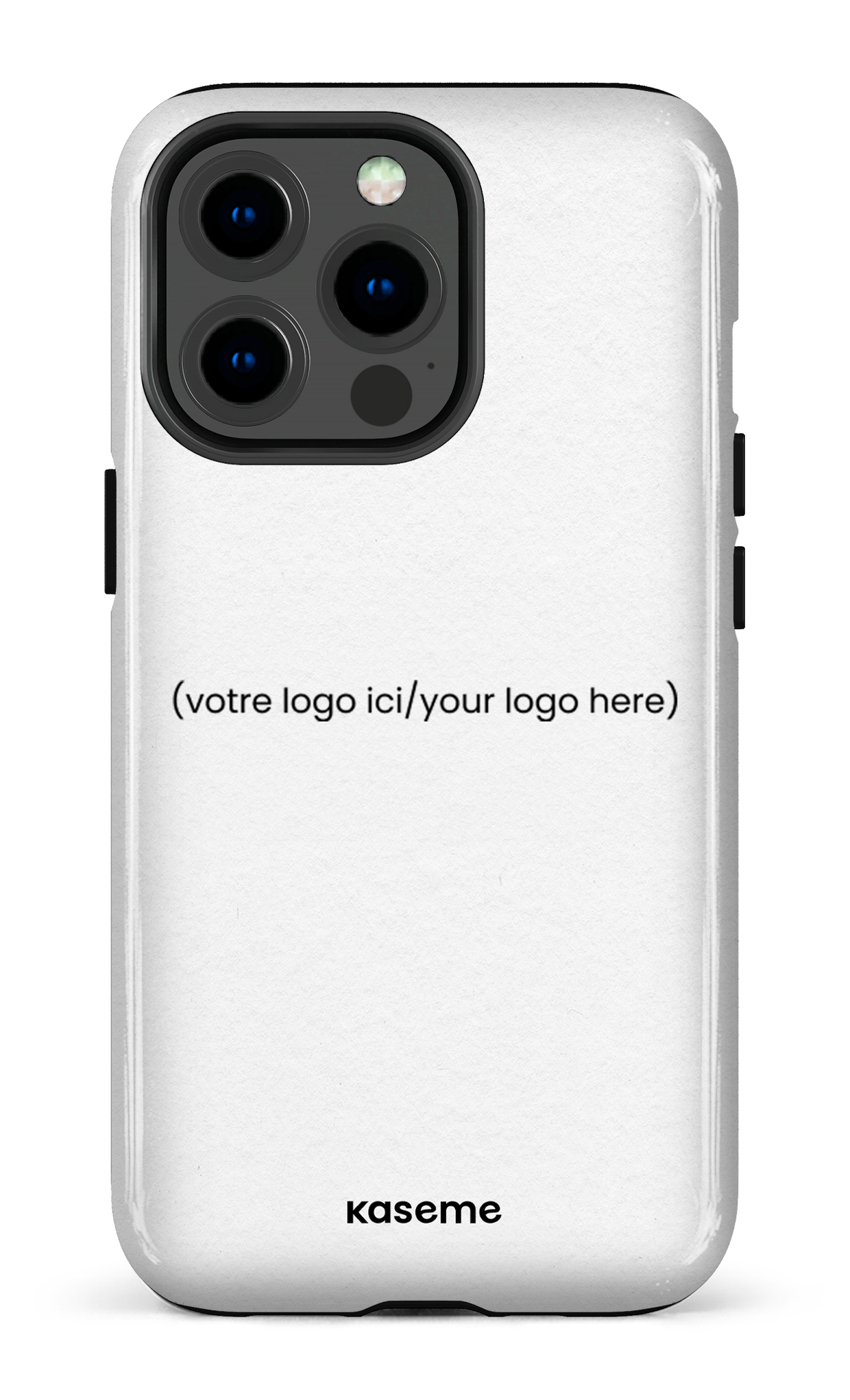 iPhone 13 pro Tough Votre logo ici / Your logo here white -