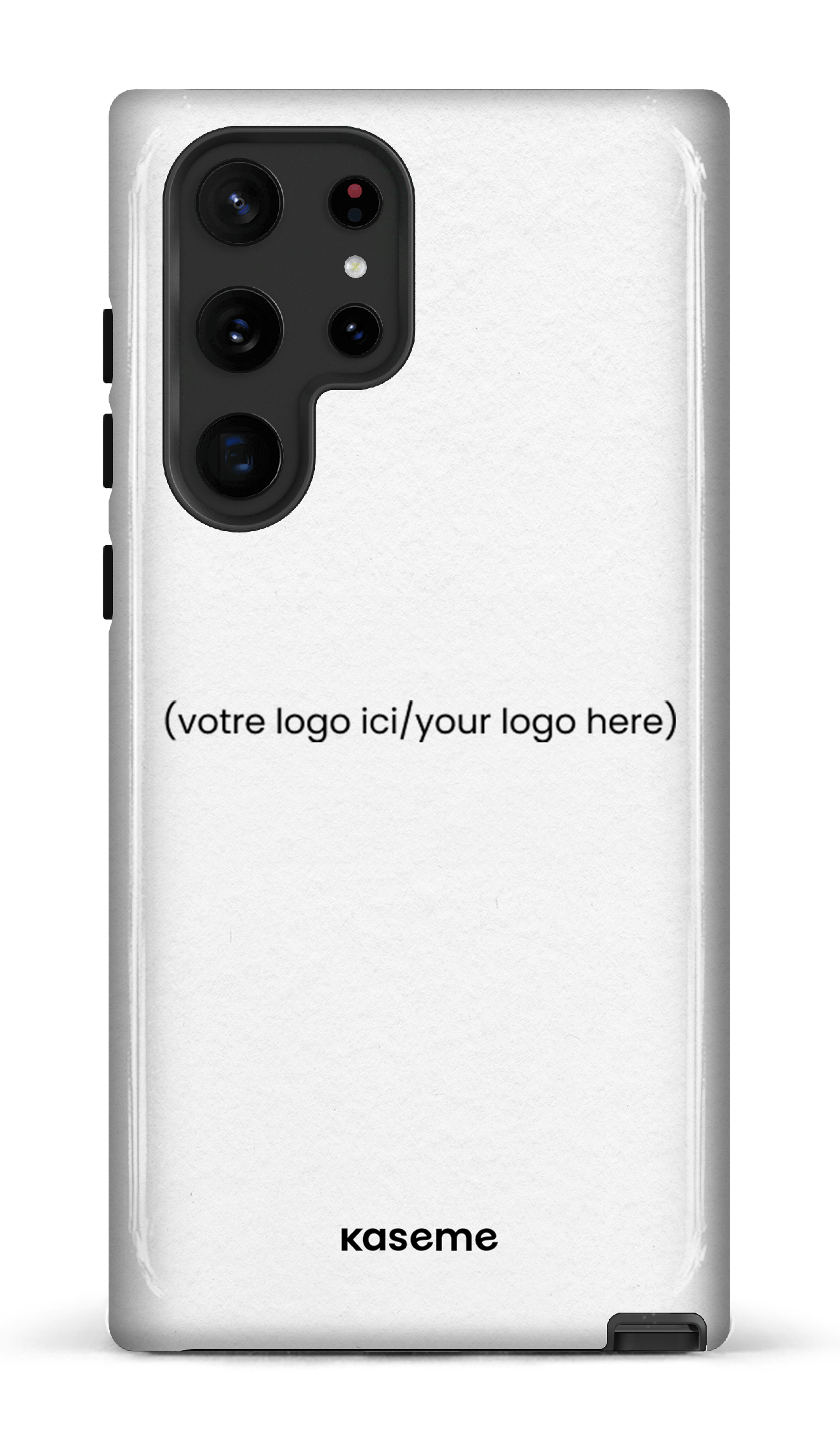 Galaxy S22 Ultra Tough Votre logo ici / Your logo here white -
