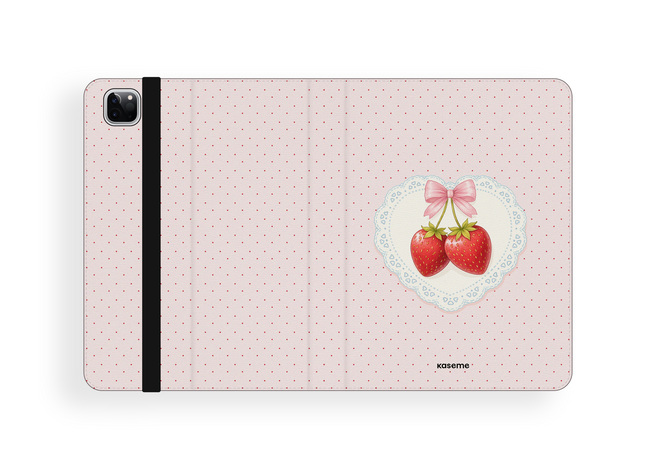 Fresa Lace Pink iPad Folio