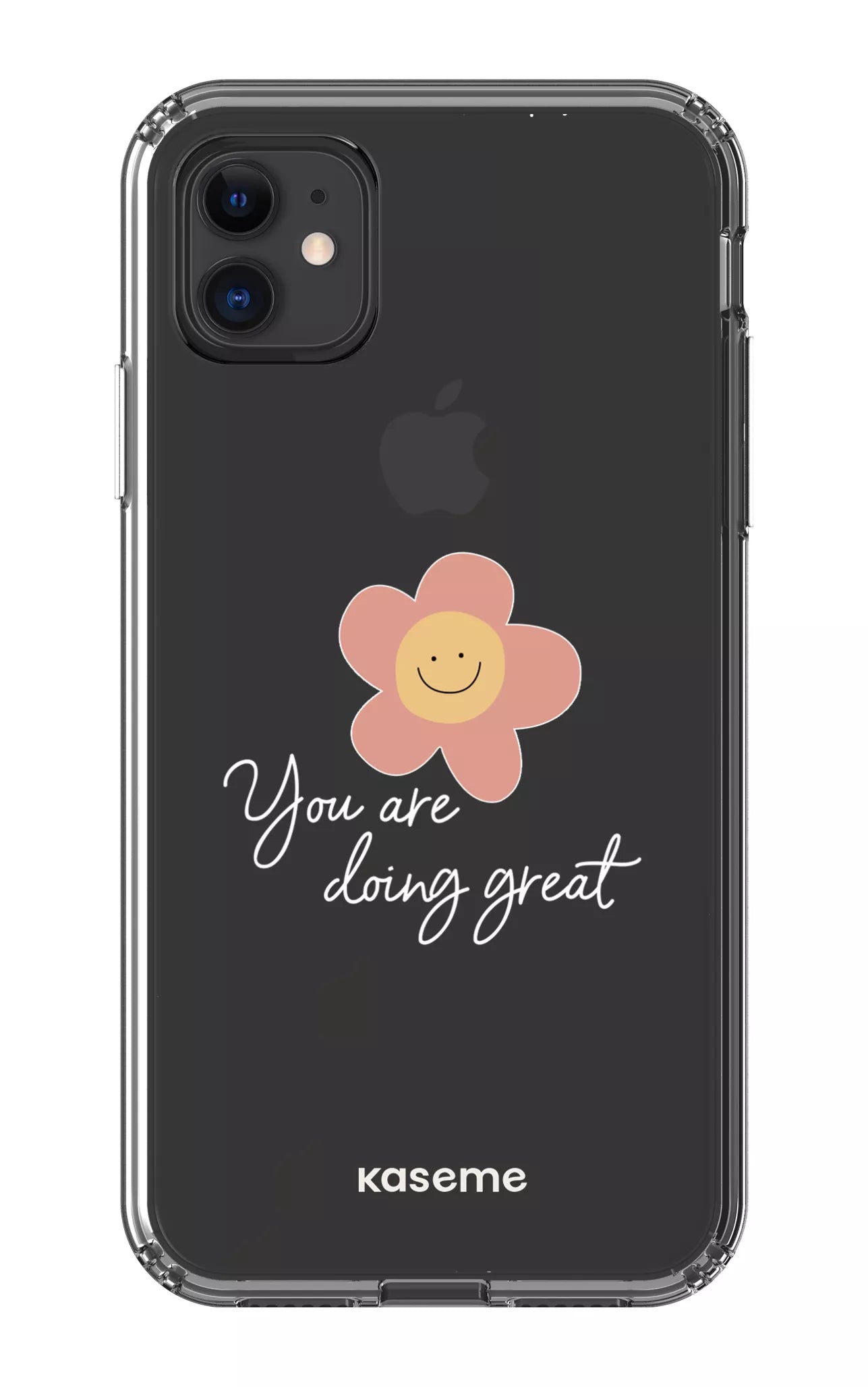 iPhone 11 Clear Case Keep going Clear Case -
