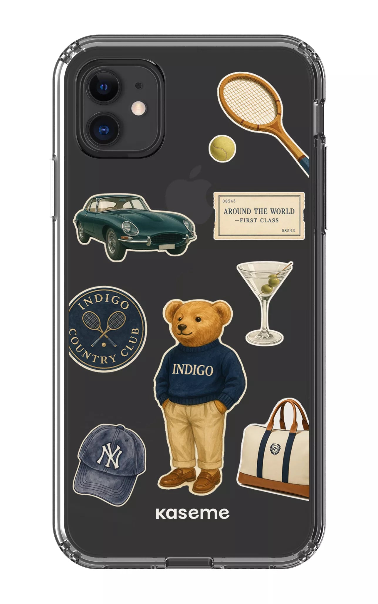 iPhone 11 Clear Case Kingsley Clear Case -
