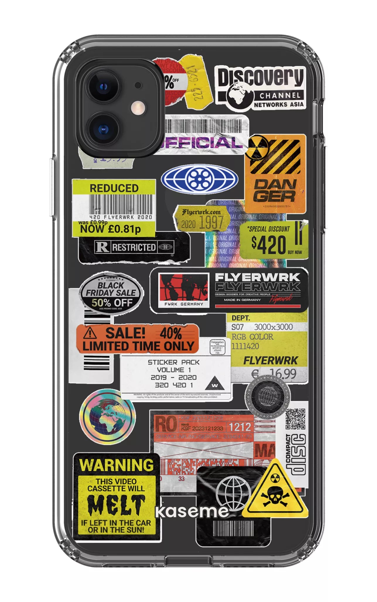 iPhone 11 Clear Case Melt Clear Case -