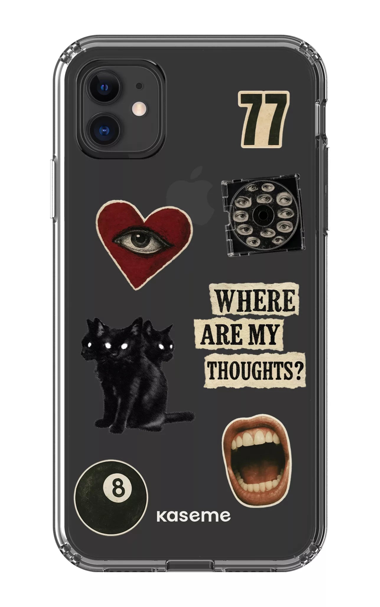 iPhone 11 Clear Case Noise Clear Case -
