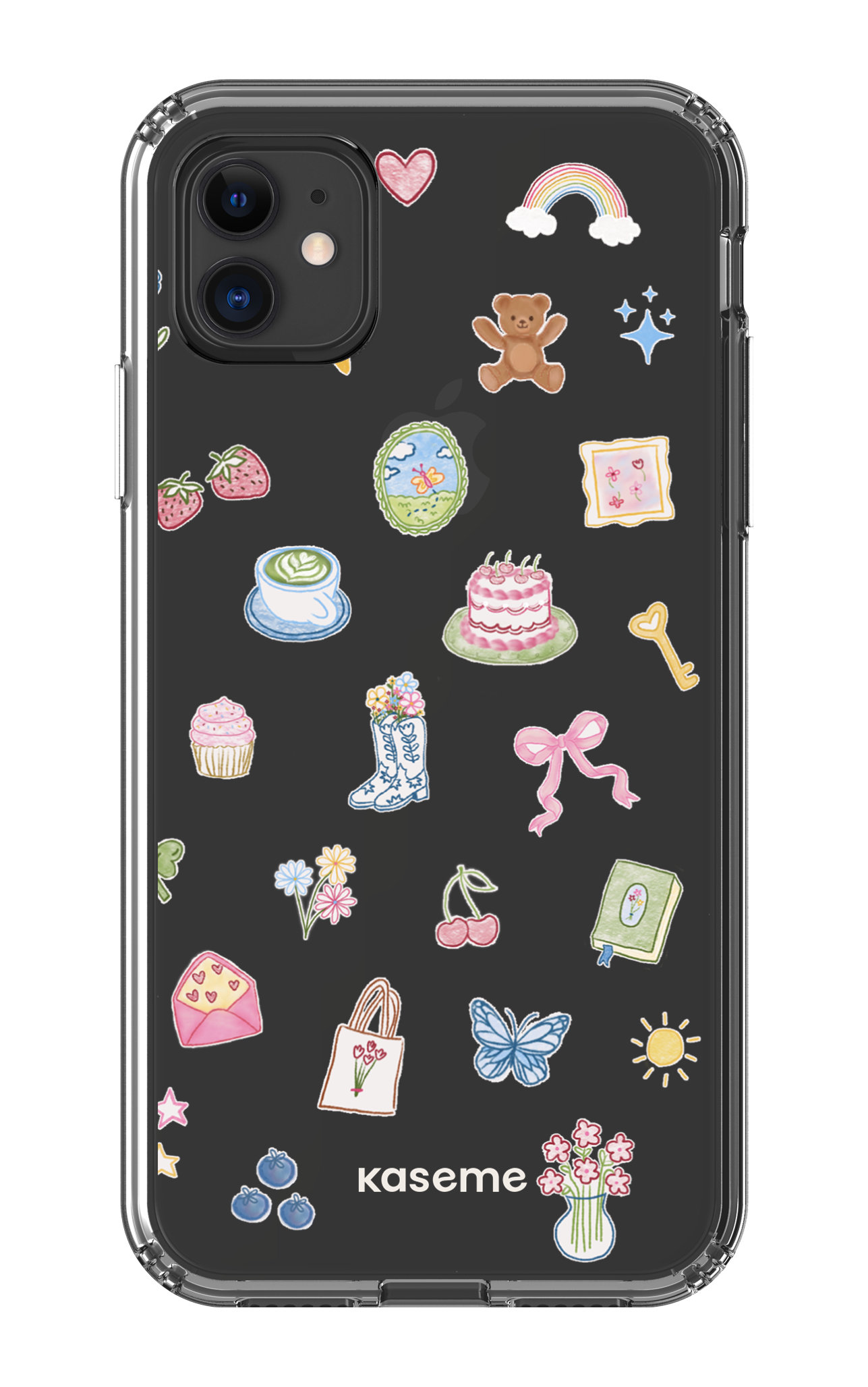 iPhone 11 Clear Case Poetry Clear Case -