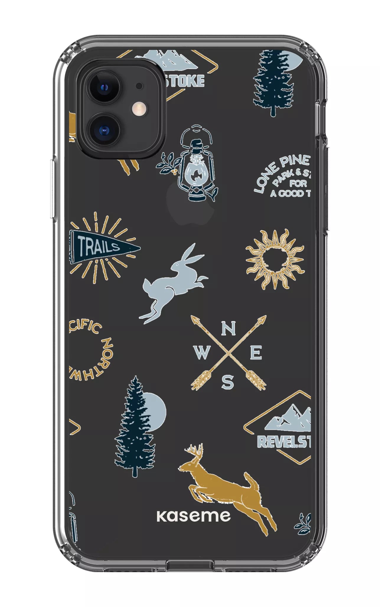 iPhone 11 Clear Case Revelstoke white Clear Case -