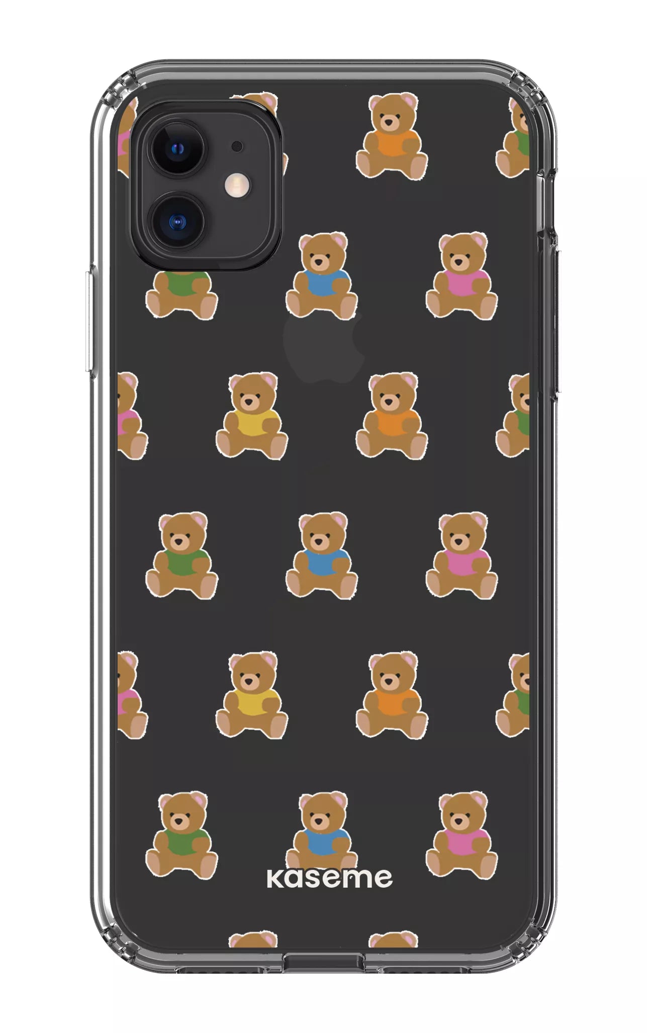 iPhone 11 Clear Case Teddy Clear Case -
