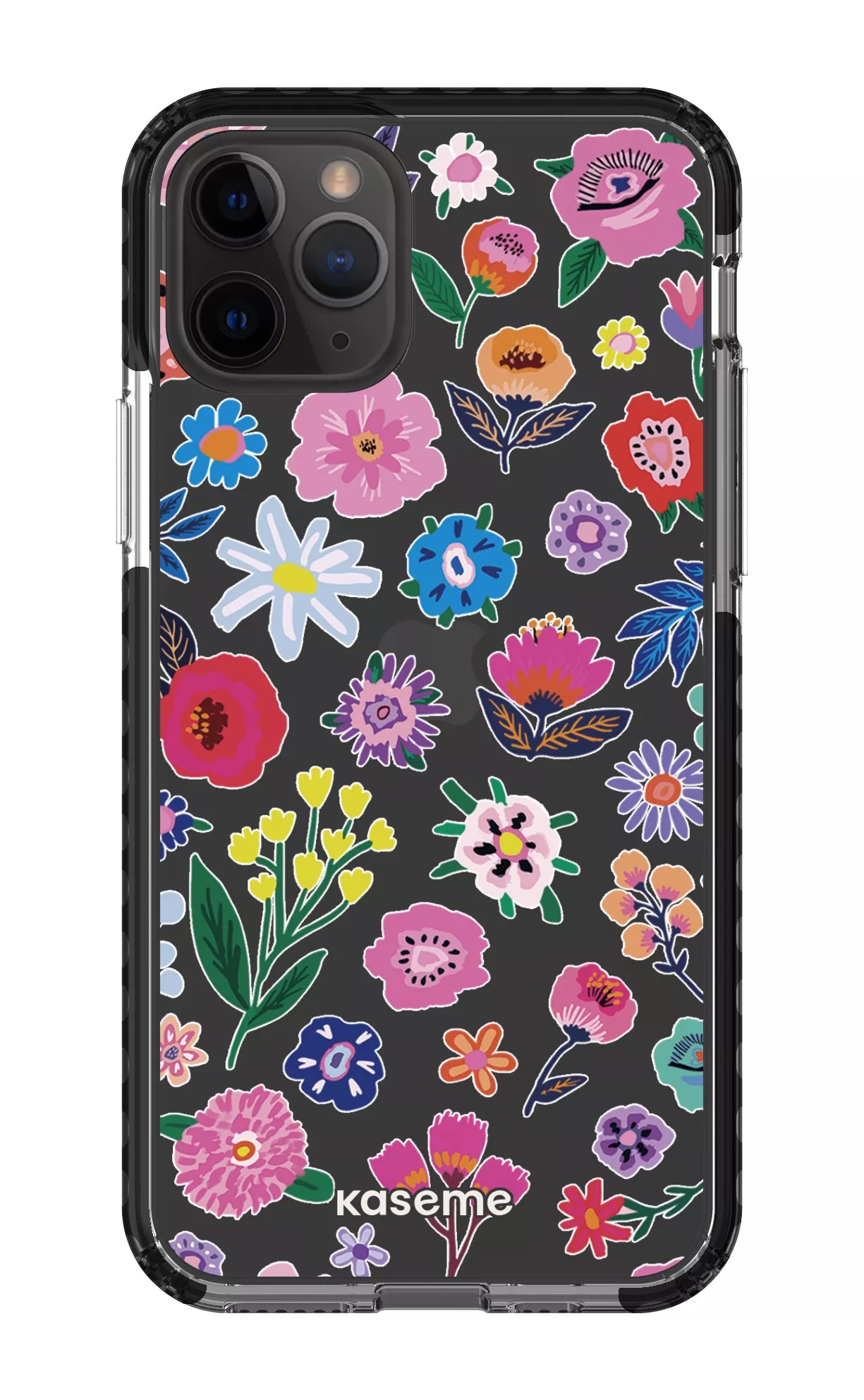 iPhone 11 Pro Clear Case - Black Aura Clear Case -