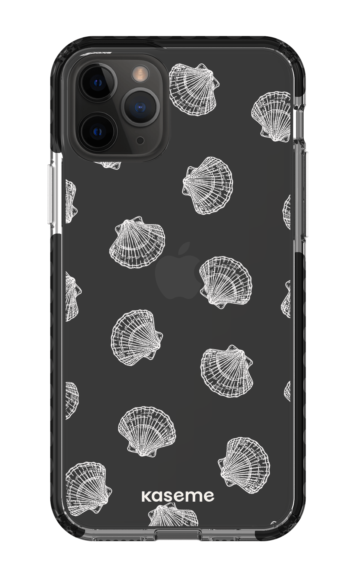 iPhone 11 Pro Clear Case - Black Bondi Beach Clear Case -