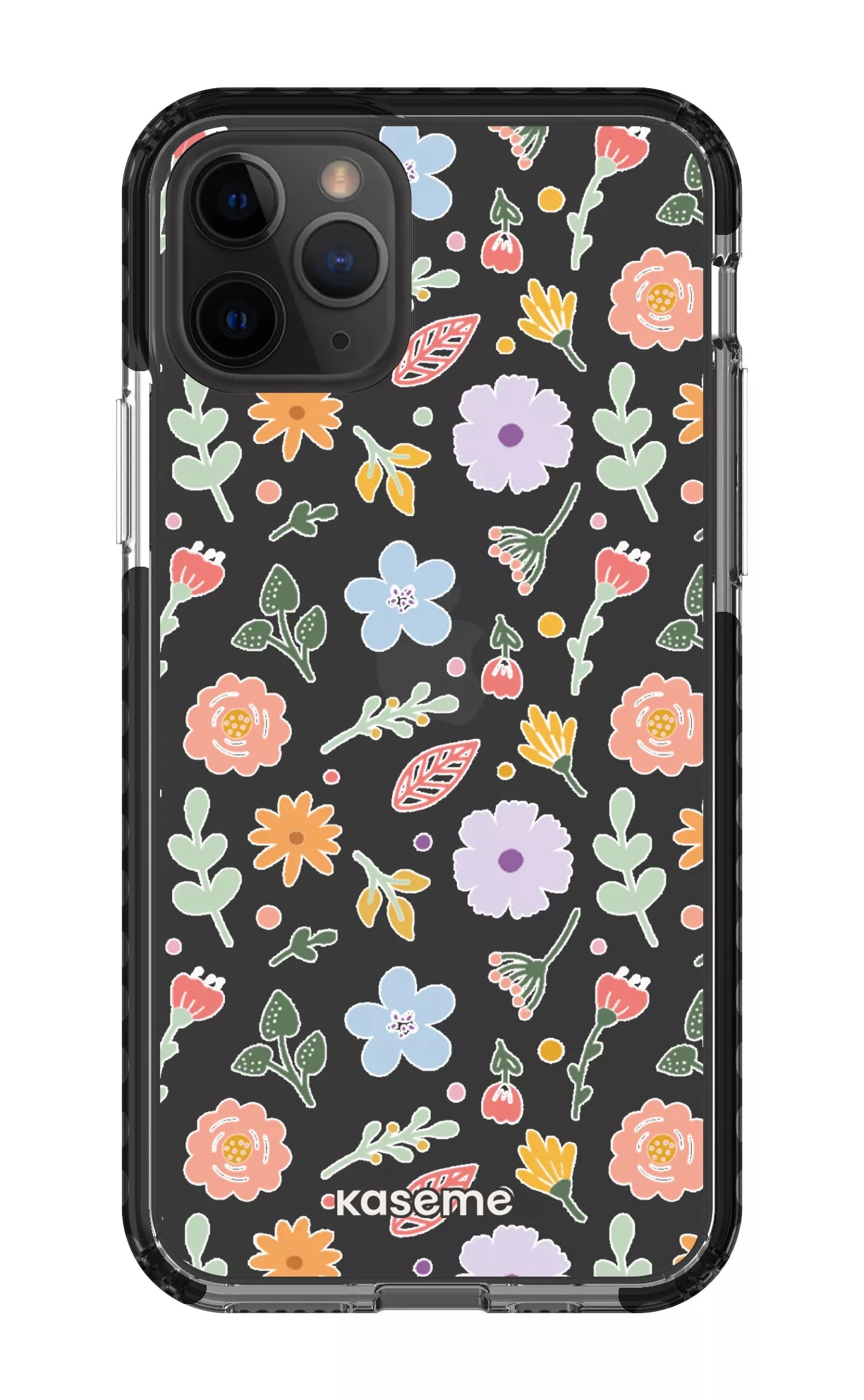 iPhone 11 Pro Clear Case - Black Charm Clear Case -