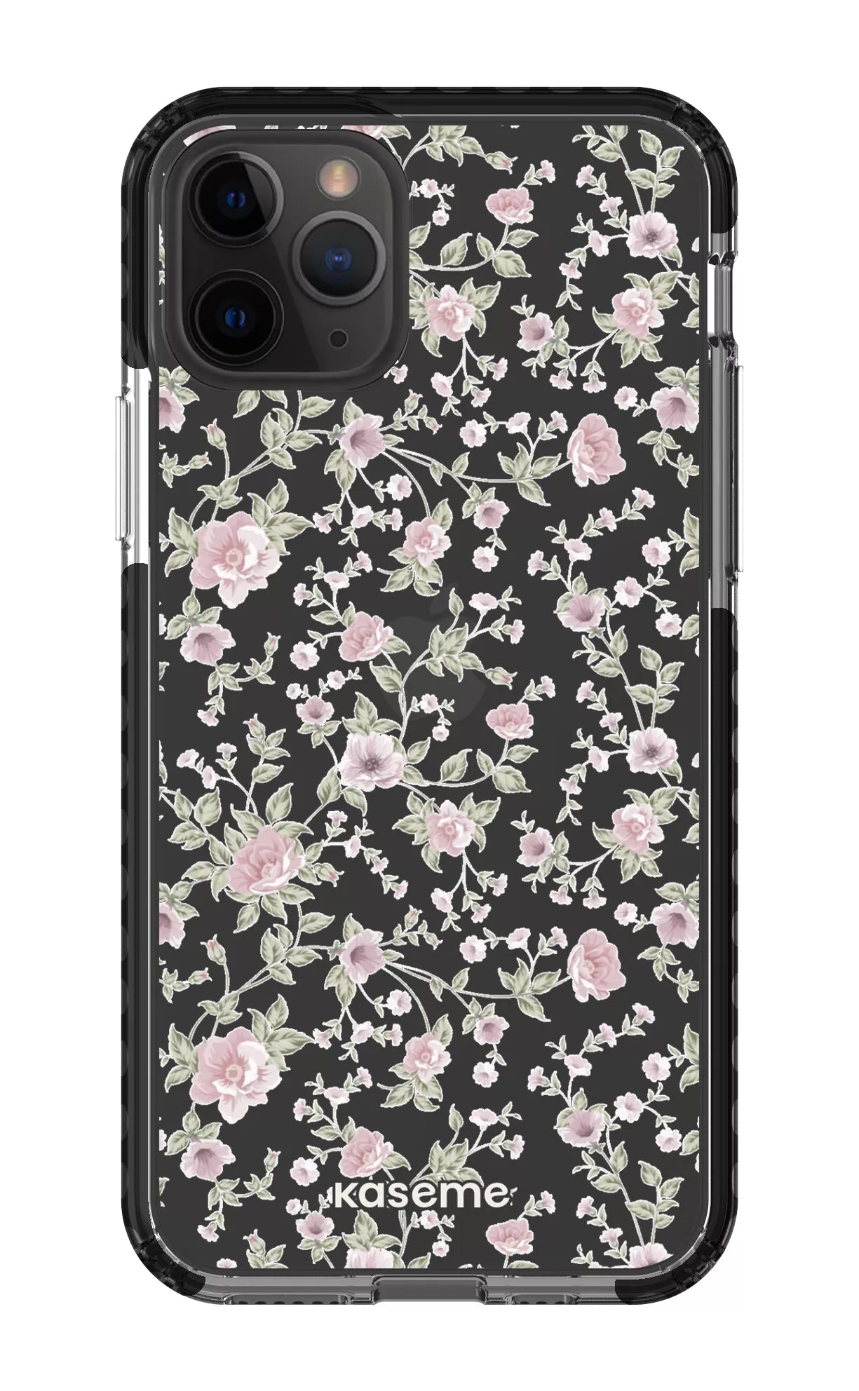 iPhone 11 Pro Clear Case - Black La Vie en Rose Clear Case -