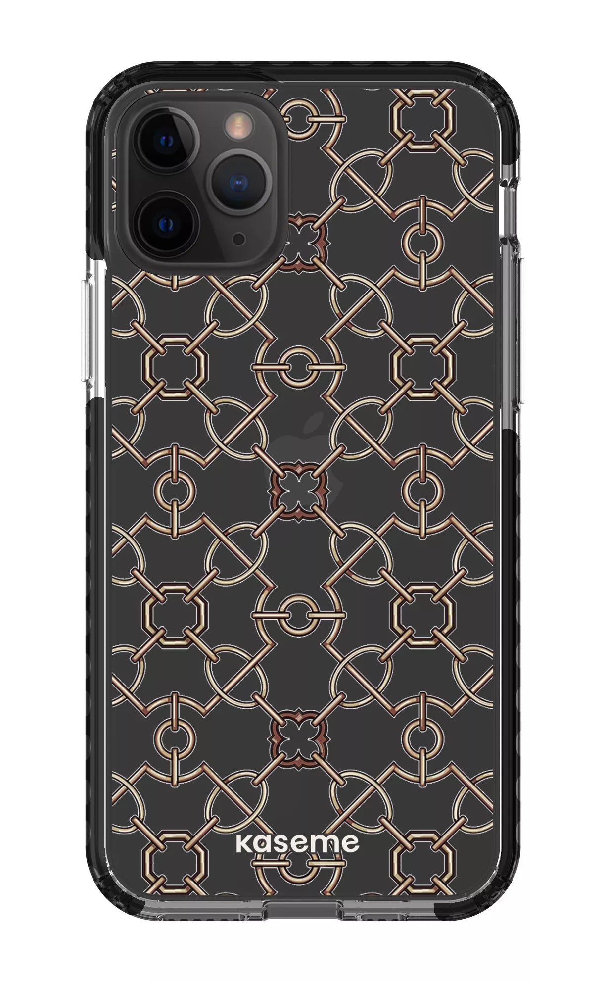 iPhone 11 Pro Clear Case - Black Refined Clear Case -