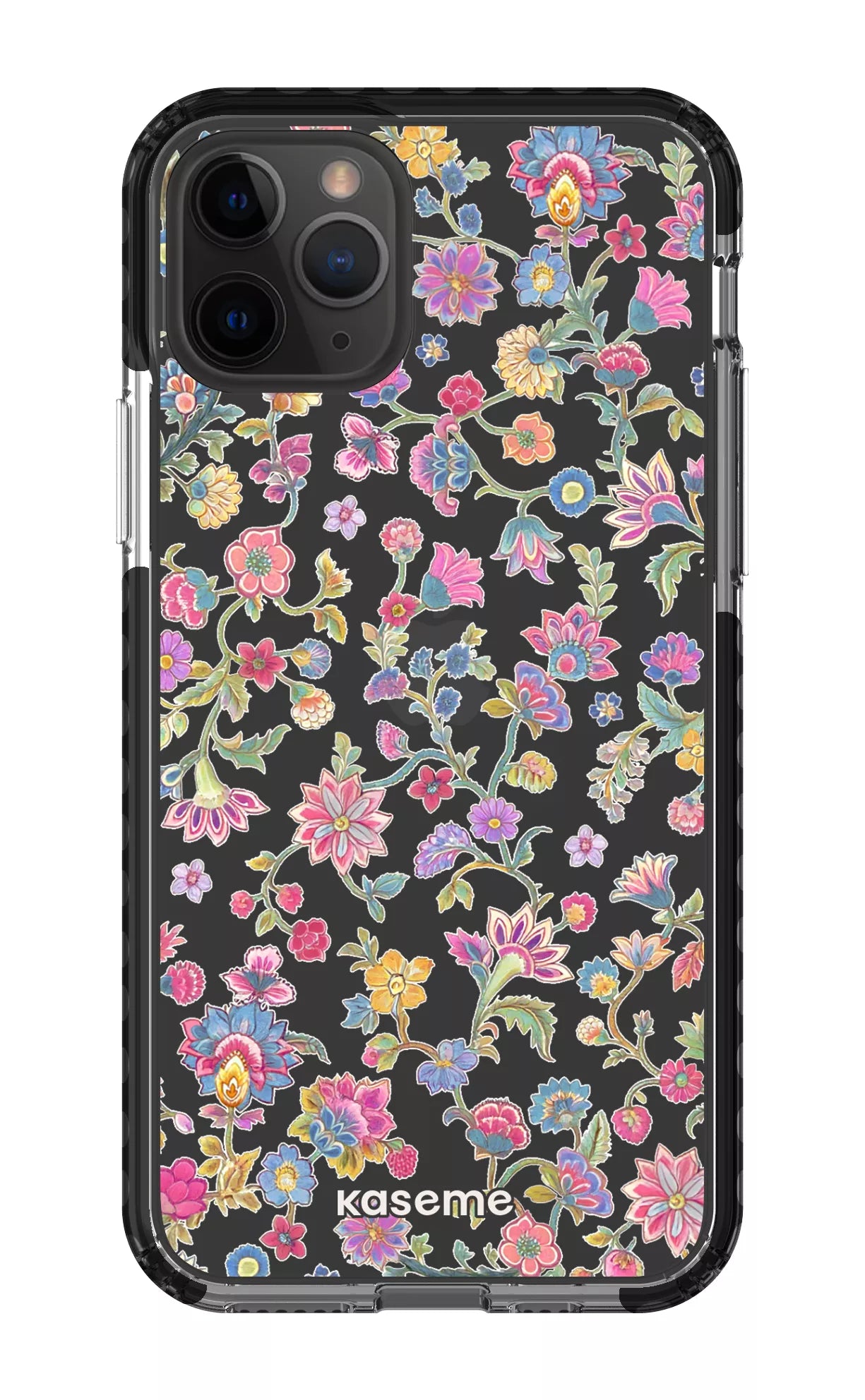 iPhone 11 Pro Clear Case - Black Secret Garden Clear Case -