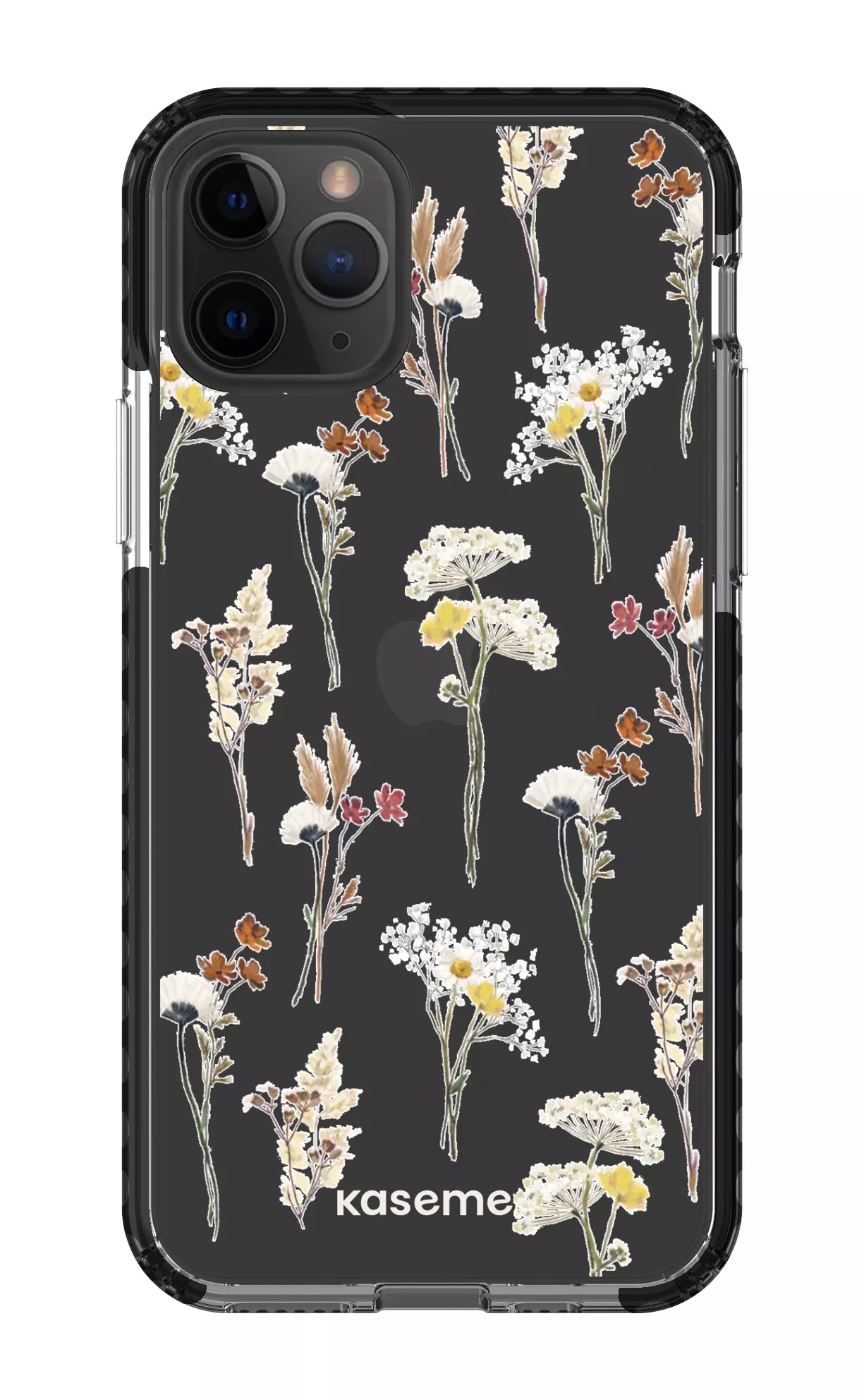 iPhone 11 Pro Clear Case - Black Wilderness Clear Case -