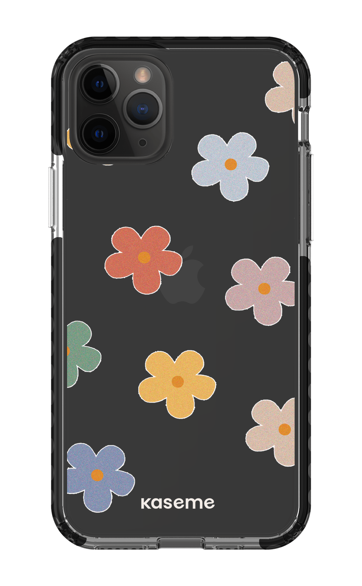 iPhone 11 Pro Clear Case - Black Woodstock Big Clear Case -