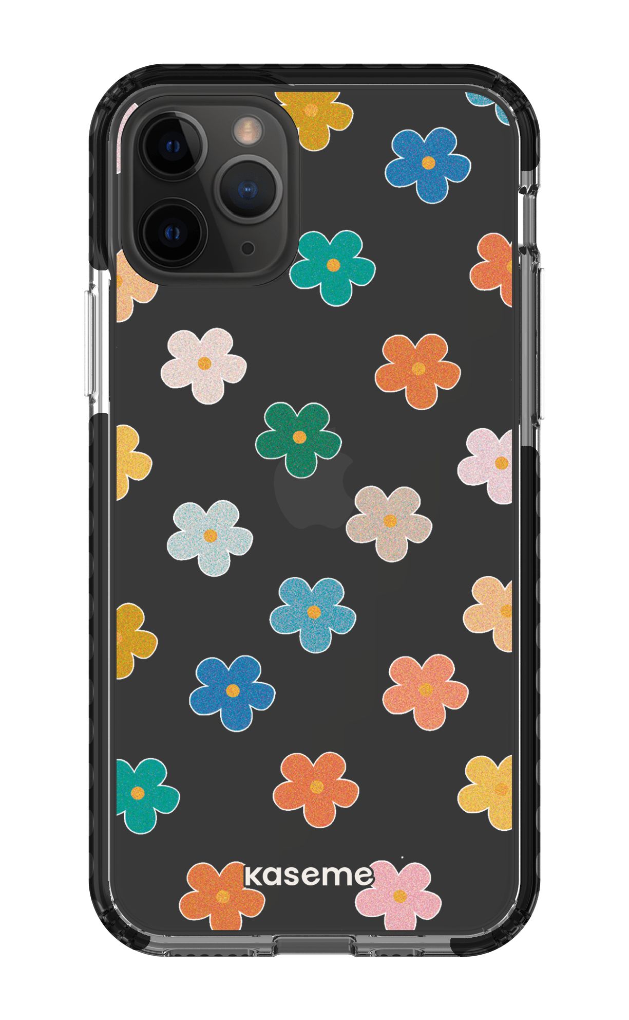 iPhone 11 Pro Clear Case - Black Woodstock Clear Case -