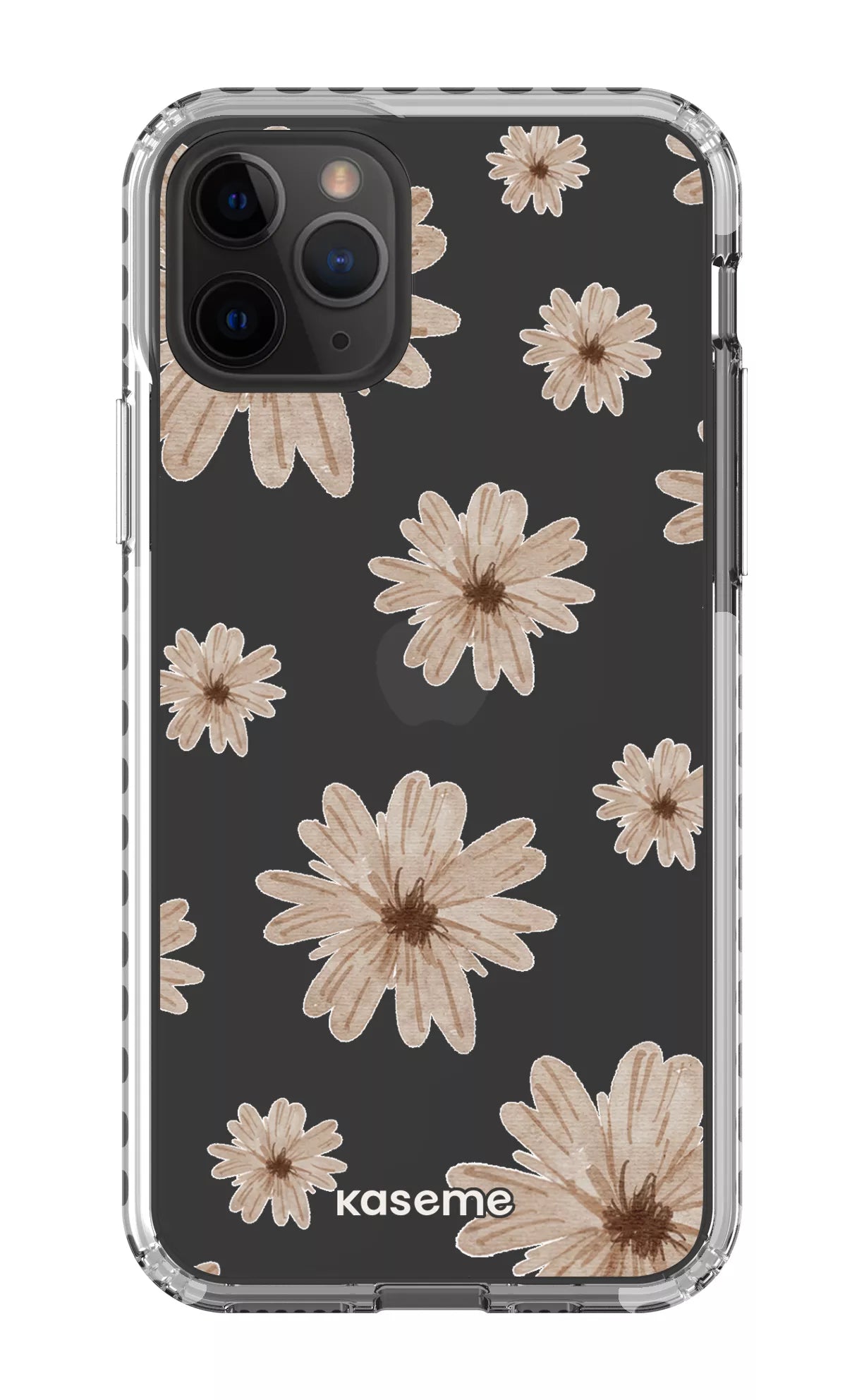iPhone 11 Pro Clear Case - White Delicate Dreams Clear Case -