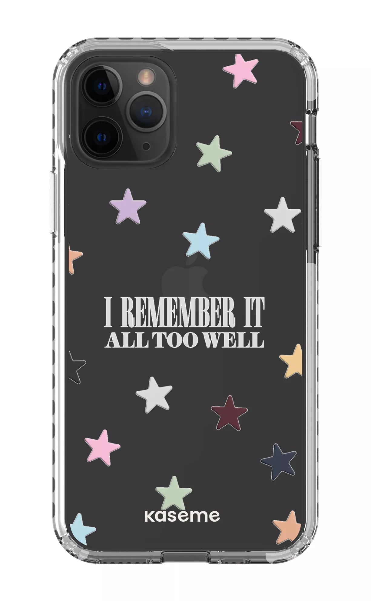 iPhone 11 Pro Clear Case - White It Was Rare Clear Case -