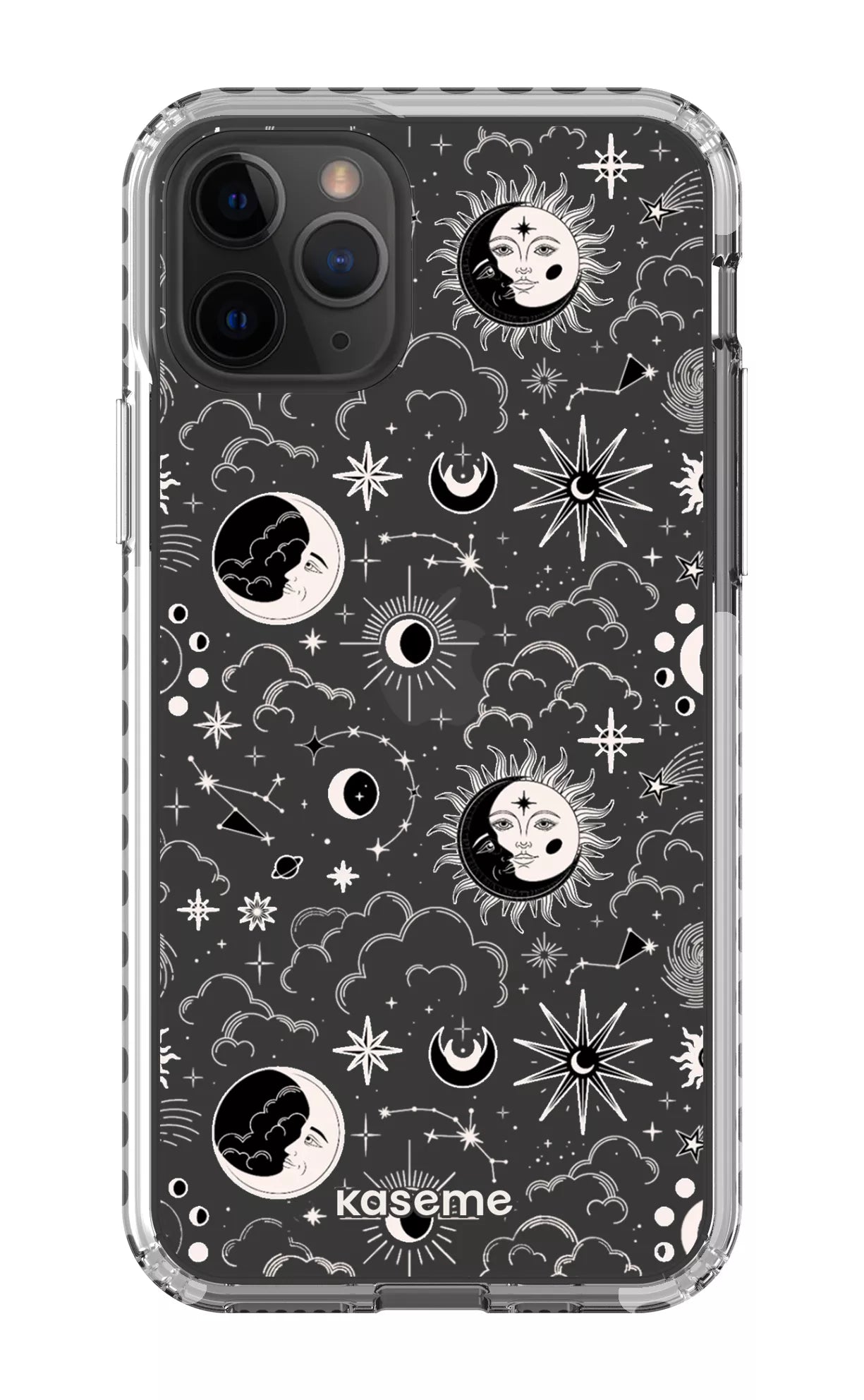 iPhone 11 Pro Clear Case - White Milky Way White Clear Case -