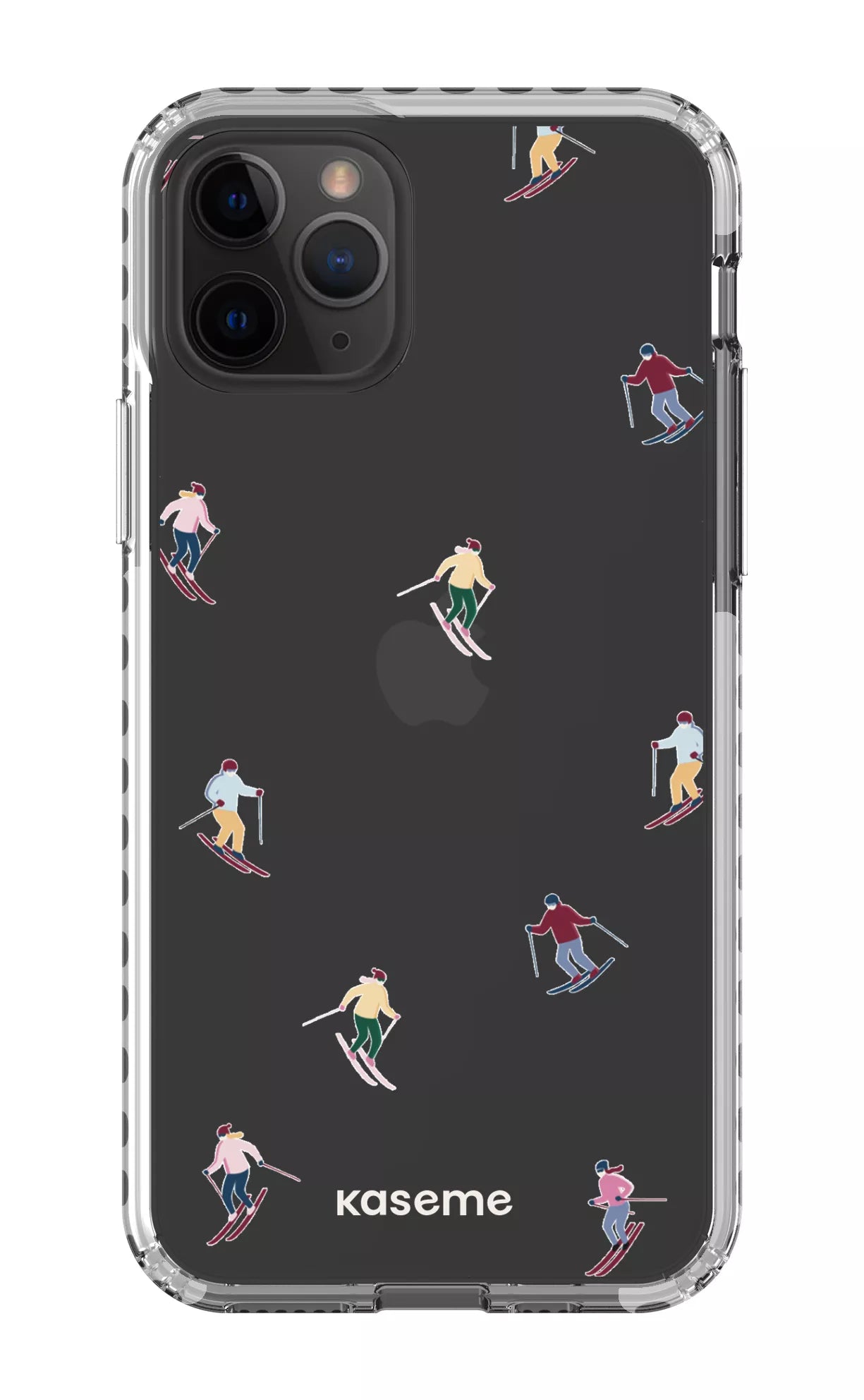 iPhone 11 Pro Clear Case - White Slope Clear Case -