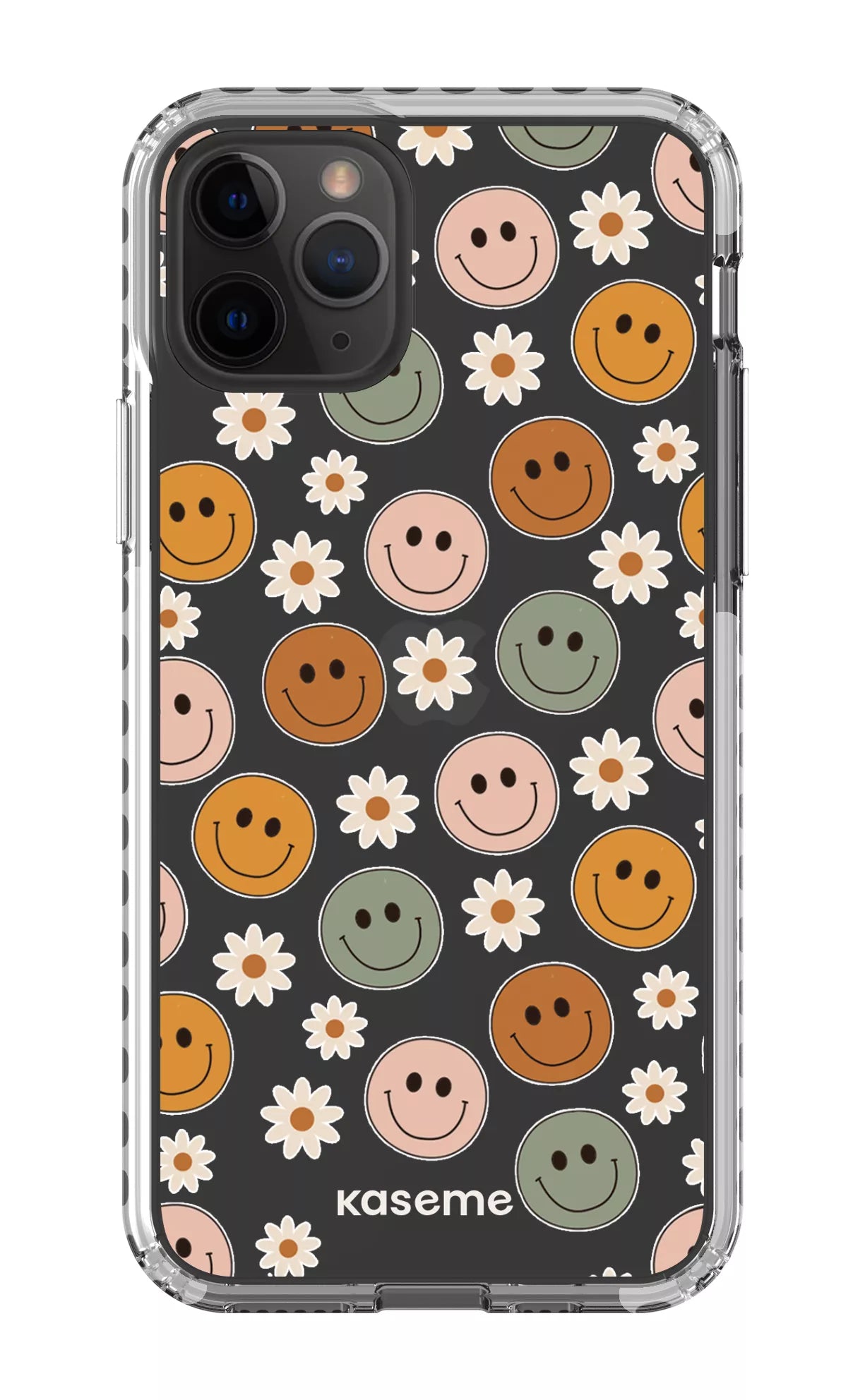 iPhone 11 Pro Clear Case - White Smirk Clear Case -