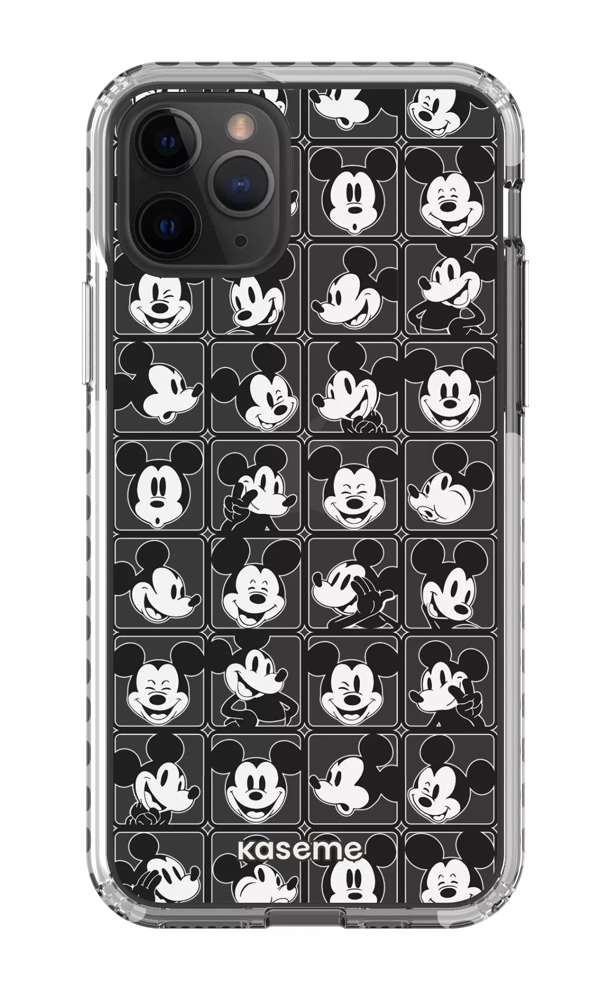 iPhone 11 Pro Clear Case - White Whimsy Clear Case -