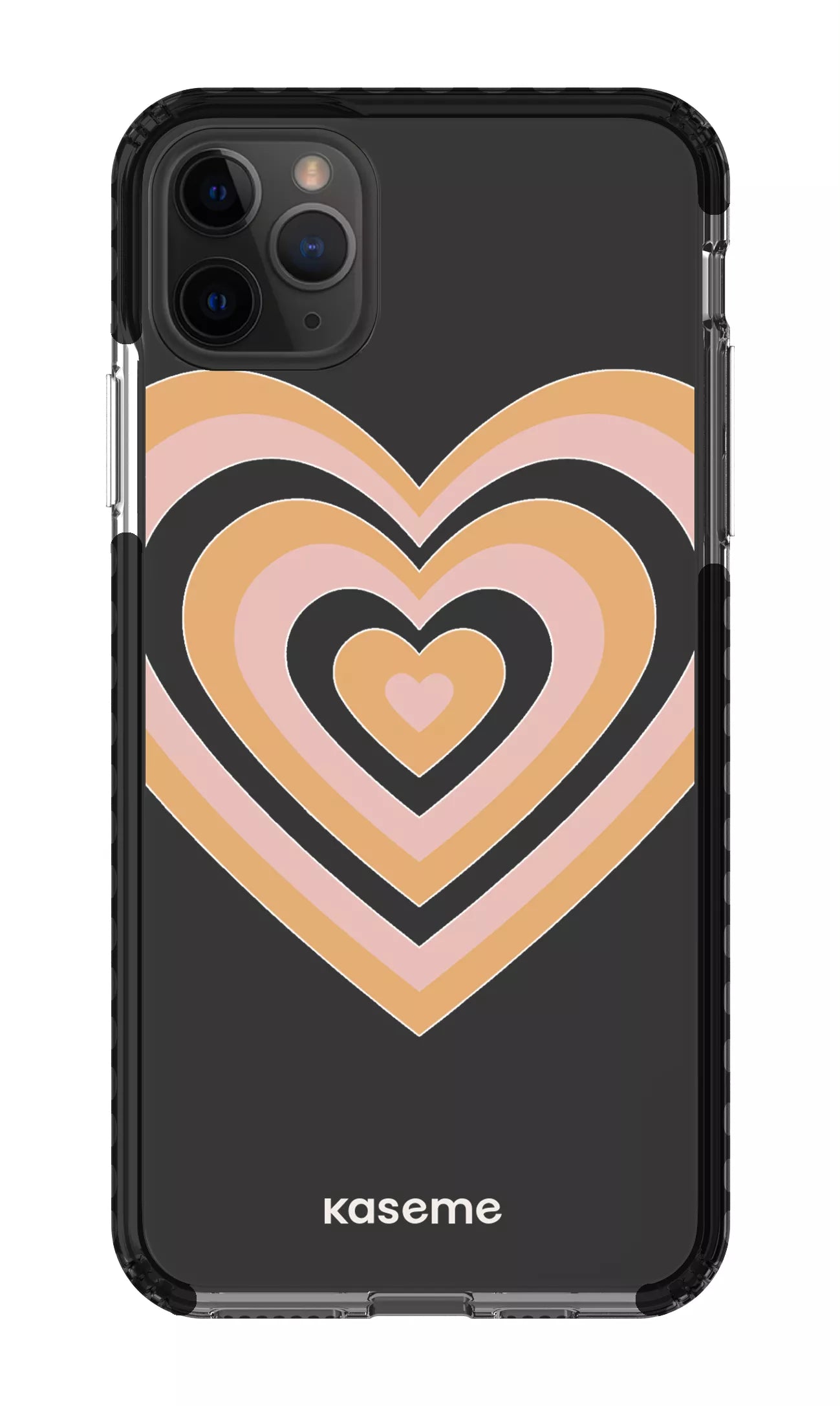 iPhone 11 Pro Max Clear Case - Black Amor Clear Case -