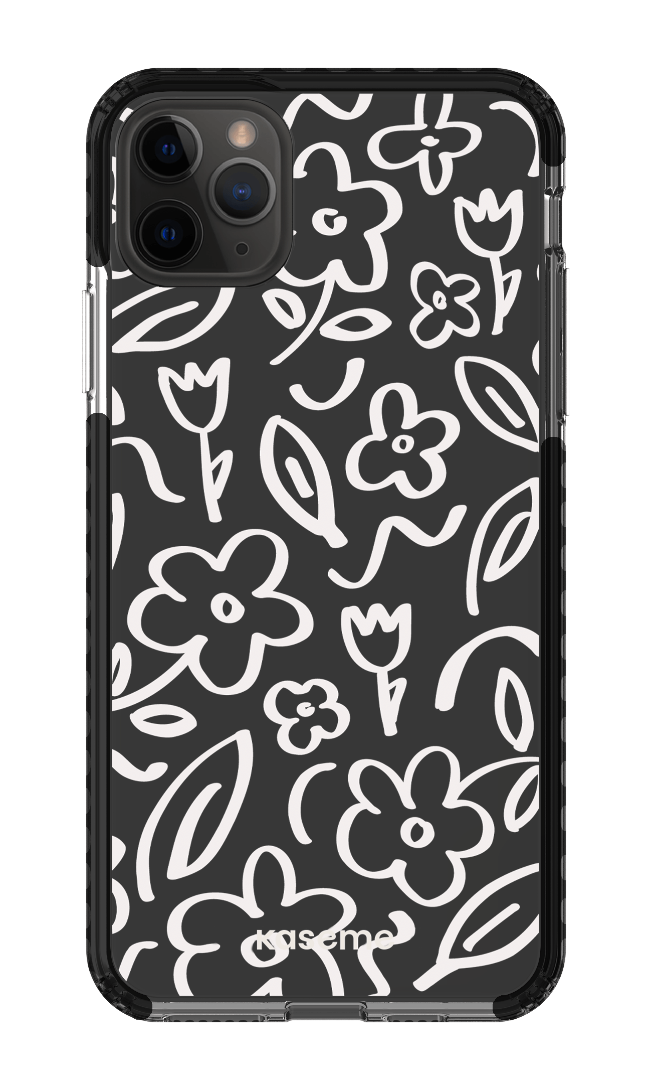 iPhone 11 Pro Max Clear Case - Black Brooklyn Clear Case -