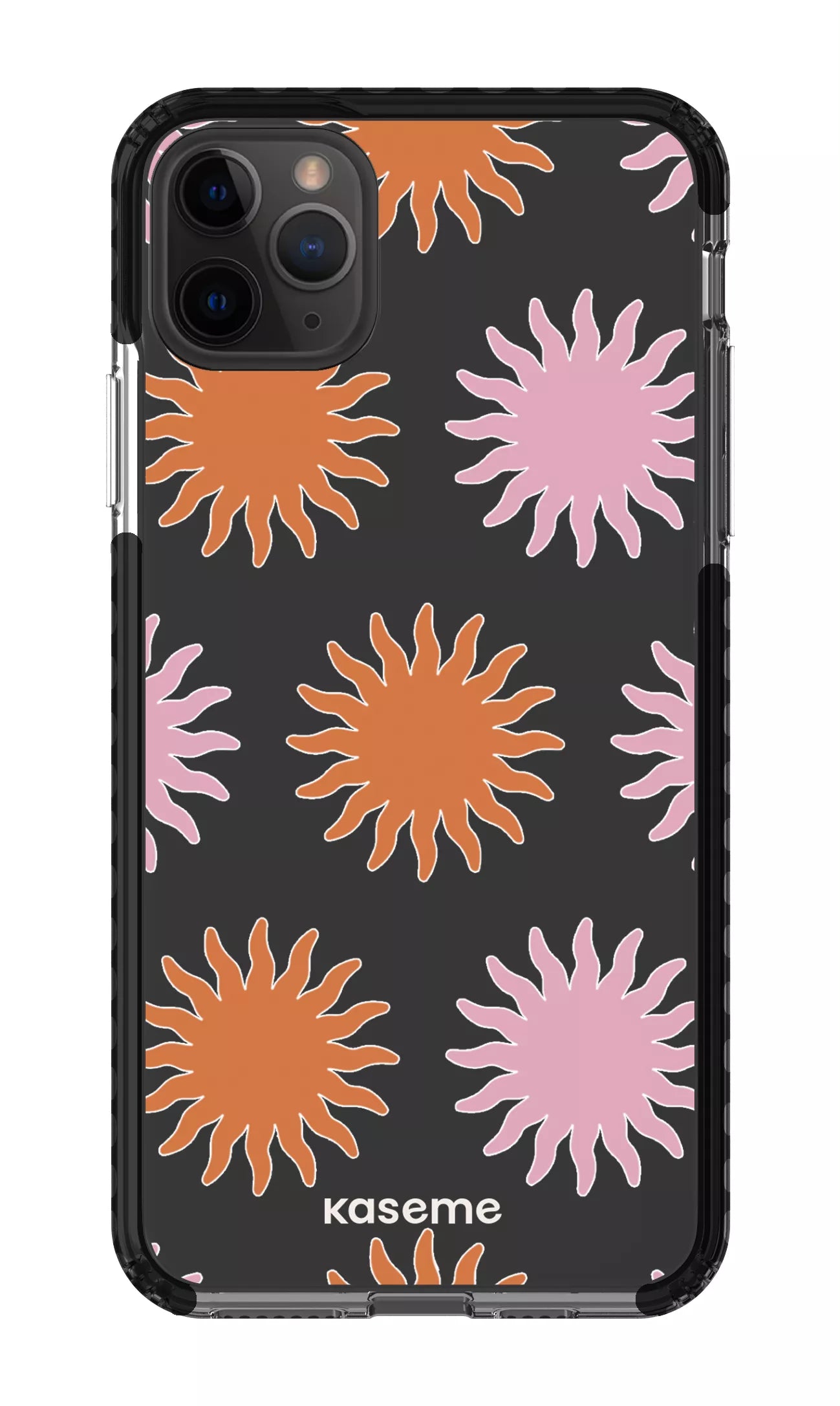 iPhone 11 Pro Max Clear Case - Black Vitamin Sea Clear Case -