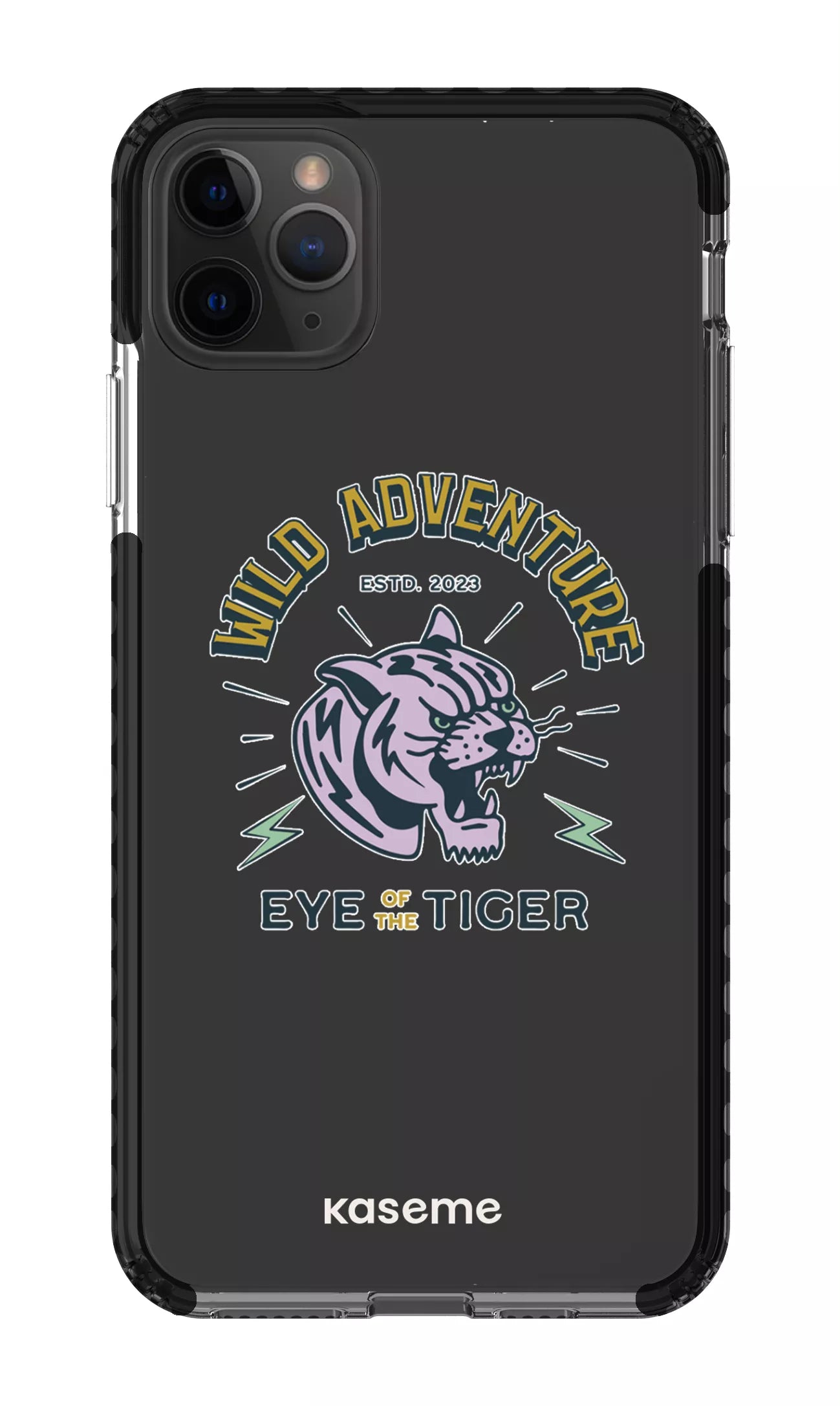iPhone 11 Pro Max Clear Case - Black Wildcats Clear Case -