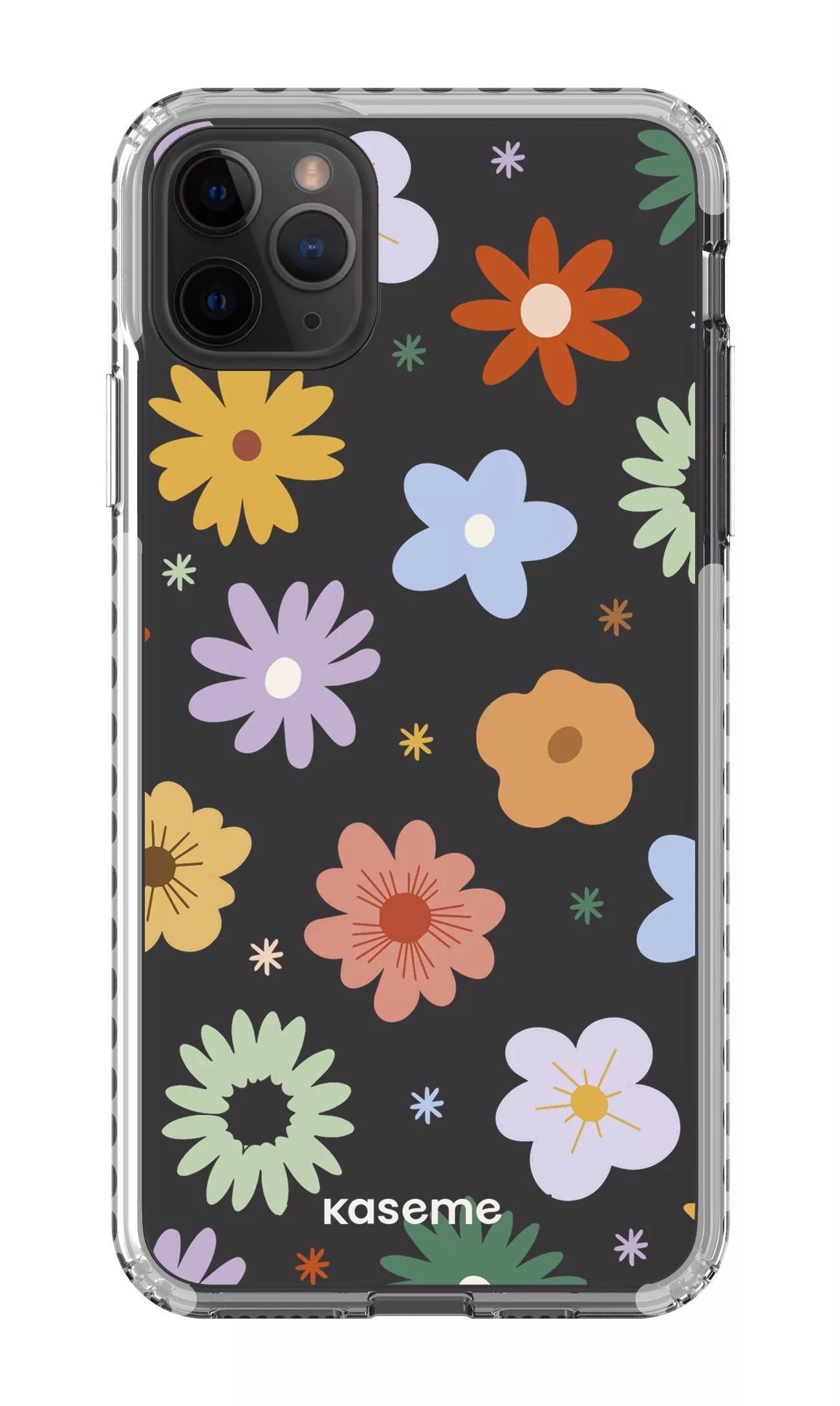 iPhone 11 Pro Max Clear Case - White Adore Clear Case -