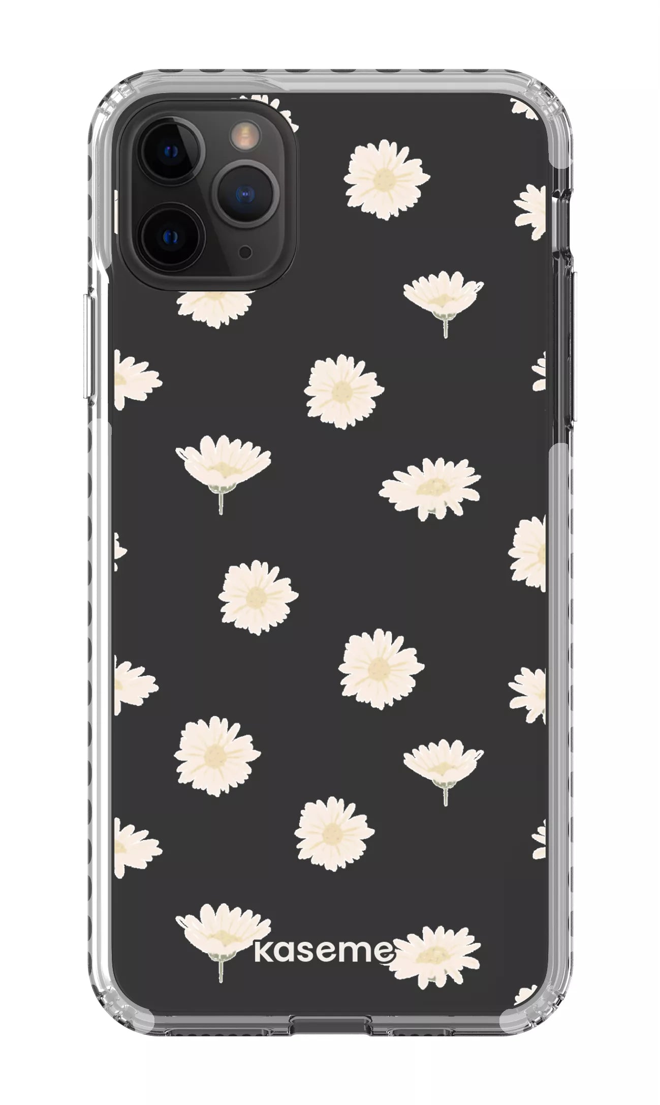 iPhone 11 Pro Max Clear Case - White Bella Clear Case -