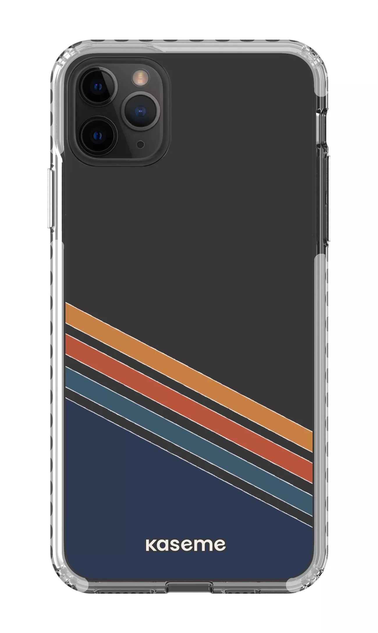 iPhone 11 Pro Max Clear Case - White Bitter Clear Case -