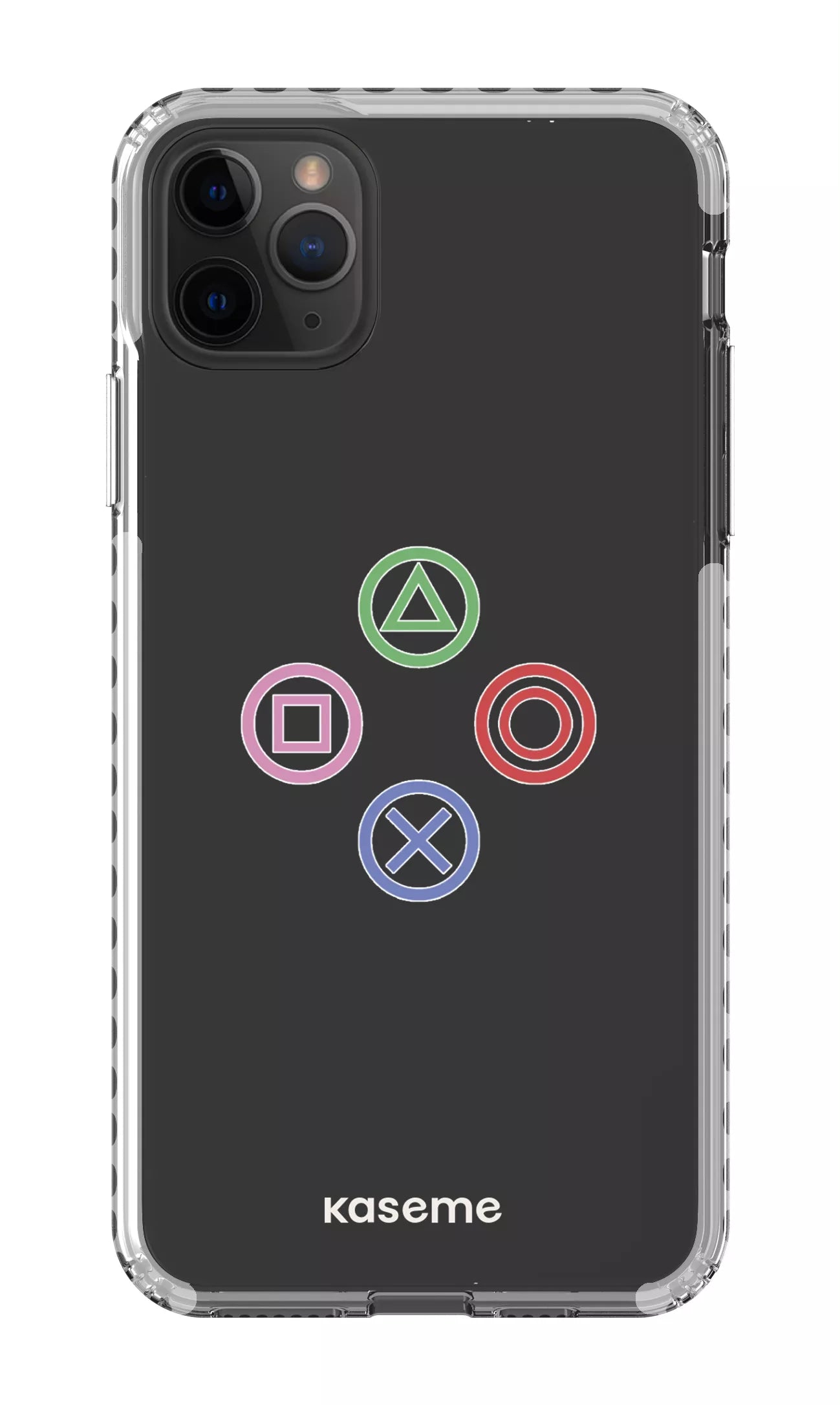 iPhone 11 Pro Max Clear Case - White Console Clear Case -