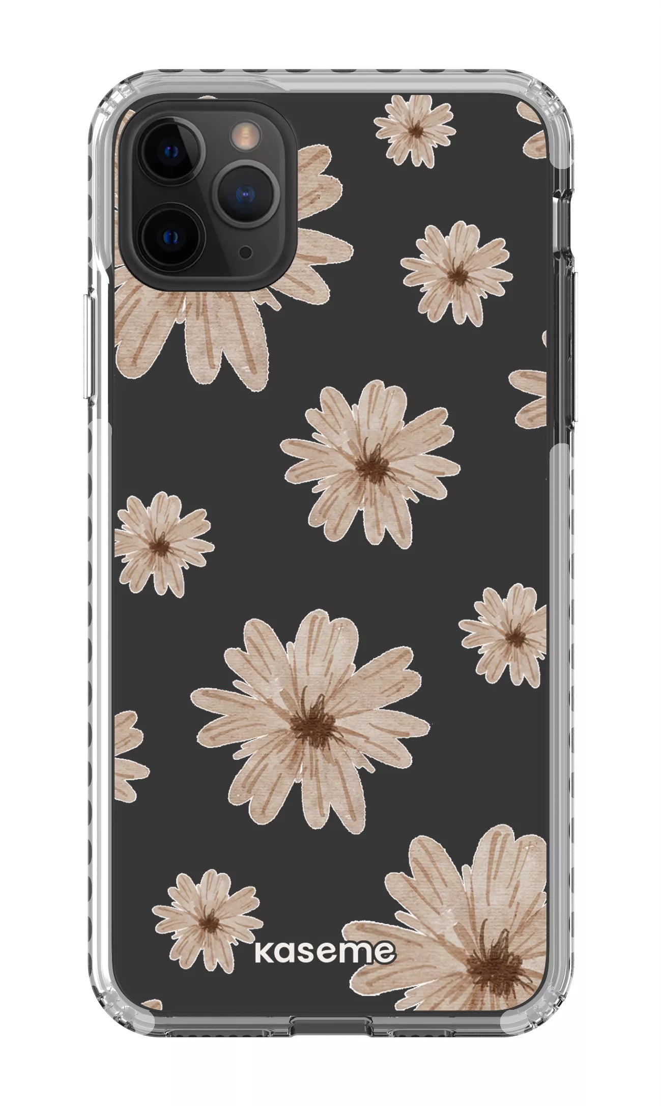 iPhone 11 Pro Max Clear Case - White Delicate Dreams Clear Case -