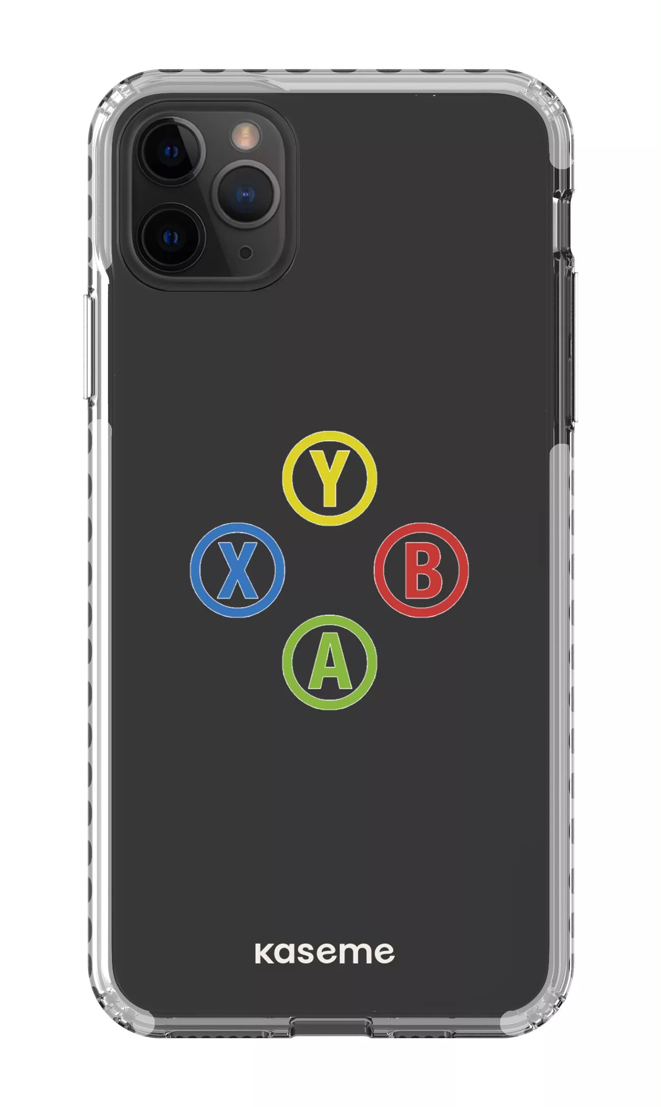 iPhone 11 Pro Max Clear Case - White Game Clear Case -