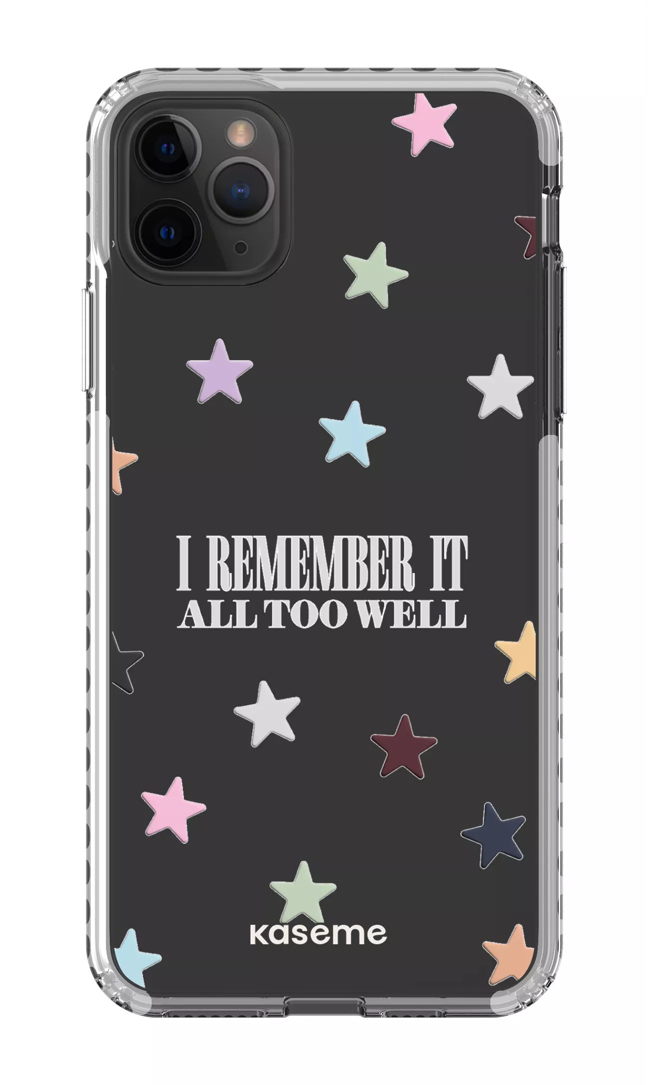 iPhone 11 Pro Max Clear Case - White It Was Rare Clear Case -